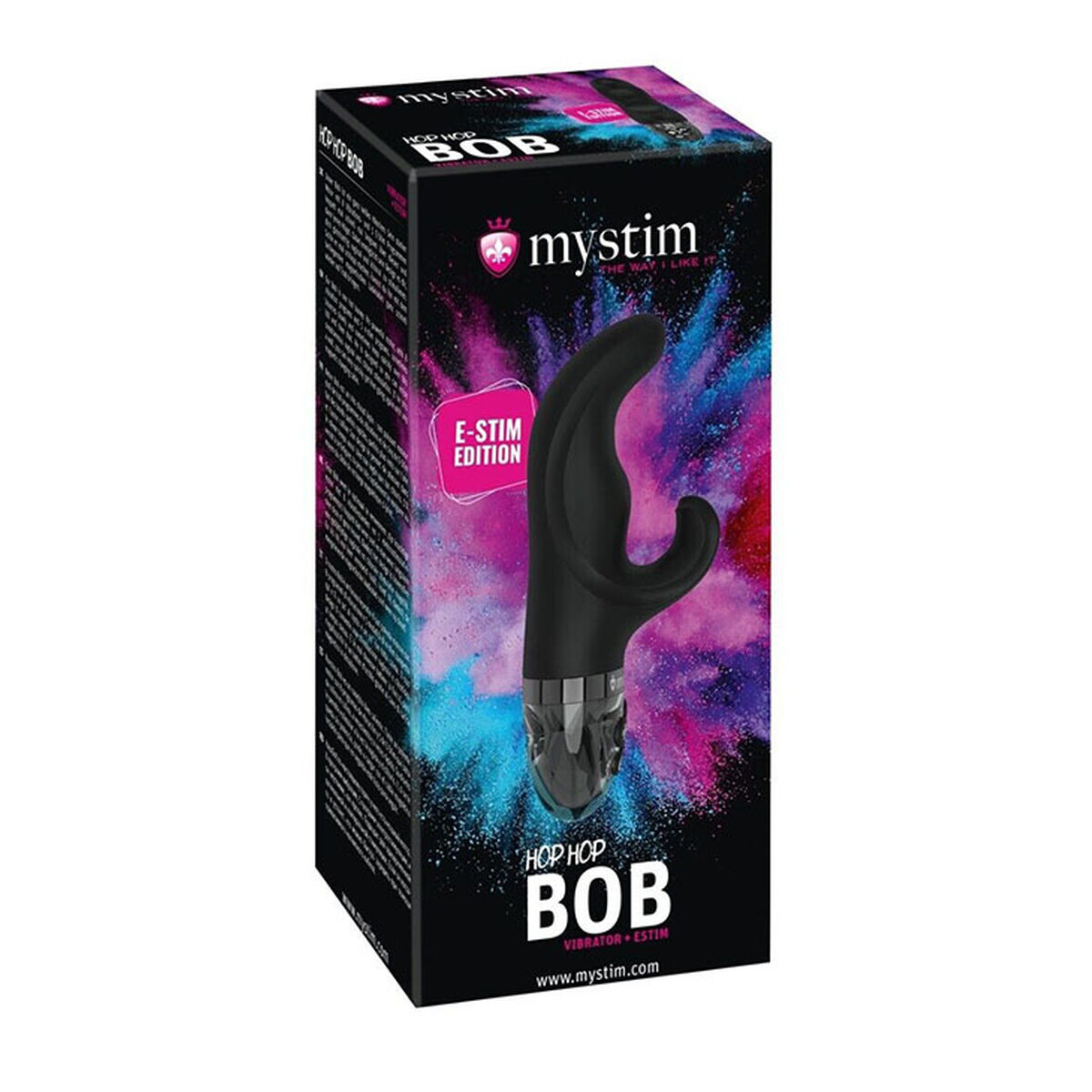 Vibrátor na bod G Mystim Hop Hop Bob eStim
