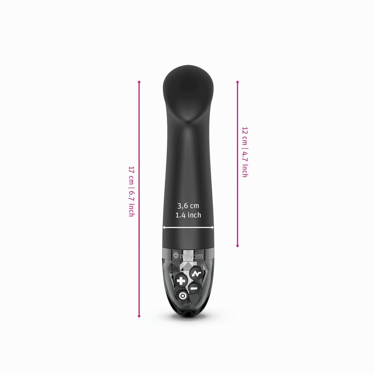 Vibrátor Mystim Right On Ron eStim