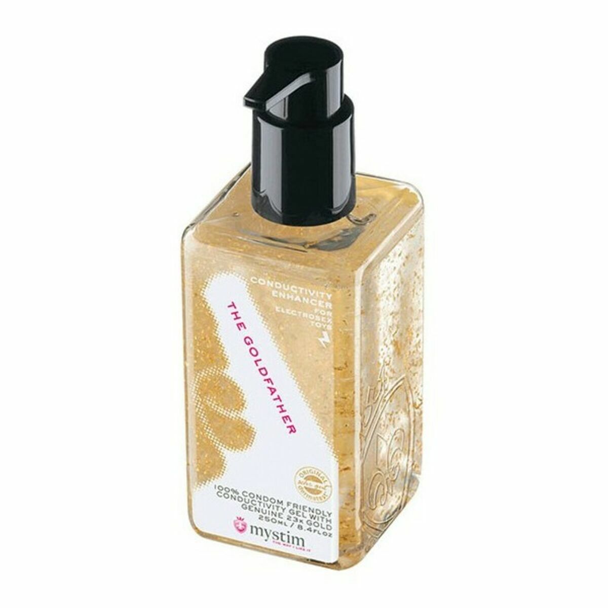 Slide Waterbased Lubricant Mystim The Goldfather Conductive 250 ml
