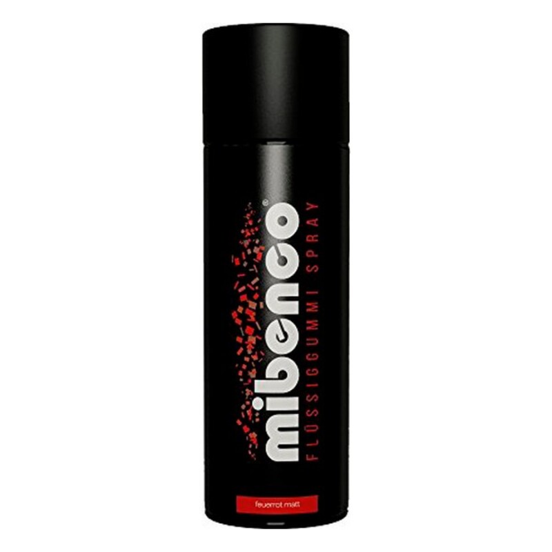 Vloeibaar rubber voor auto's Mibenco     Rood 400 ml