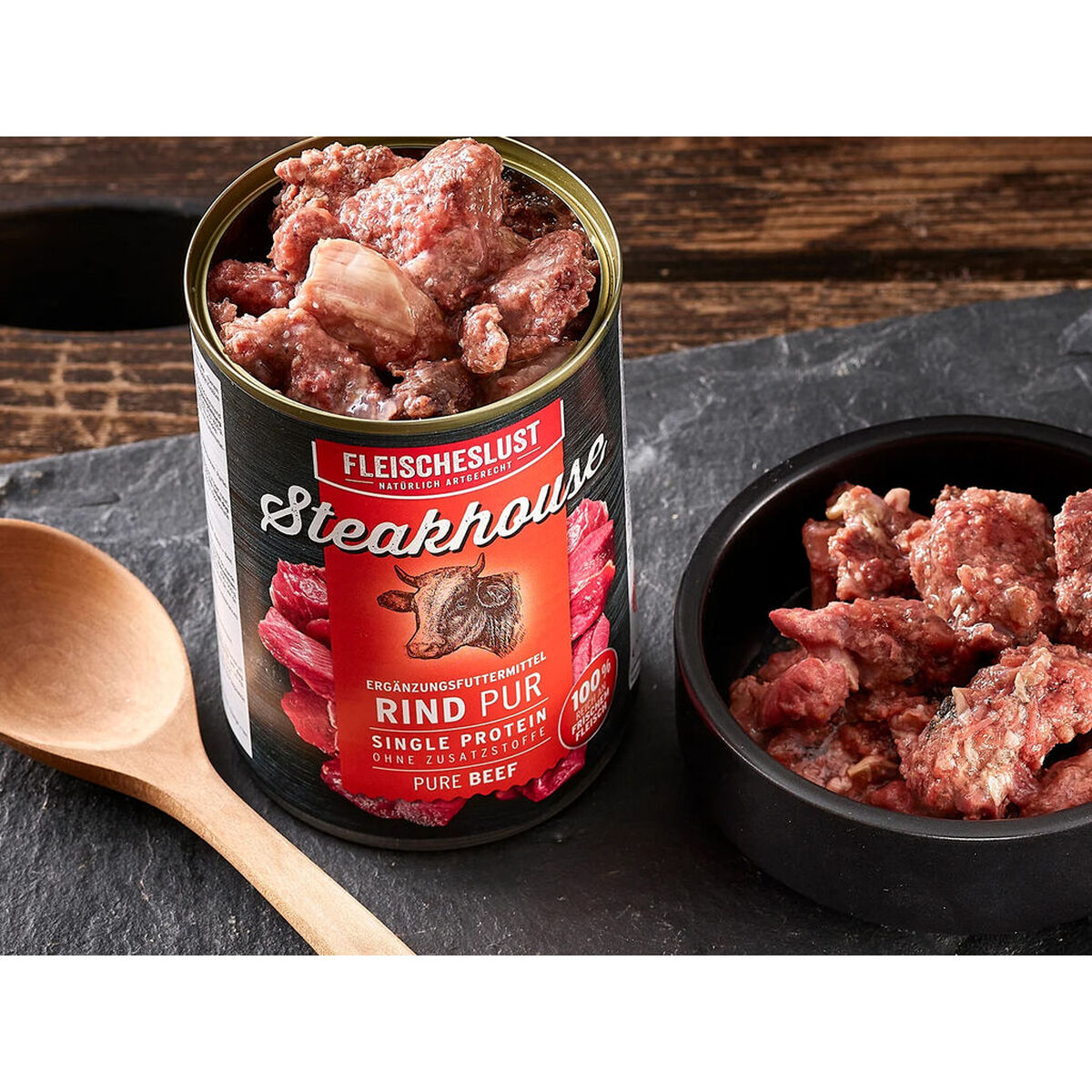 Wet food Fleischeslust Pure 400 gr Veal, view 3