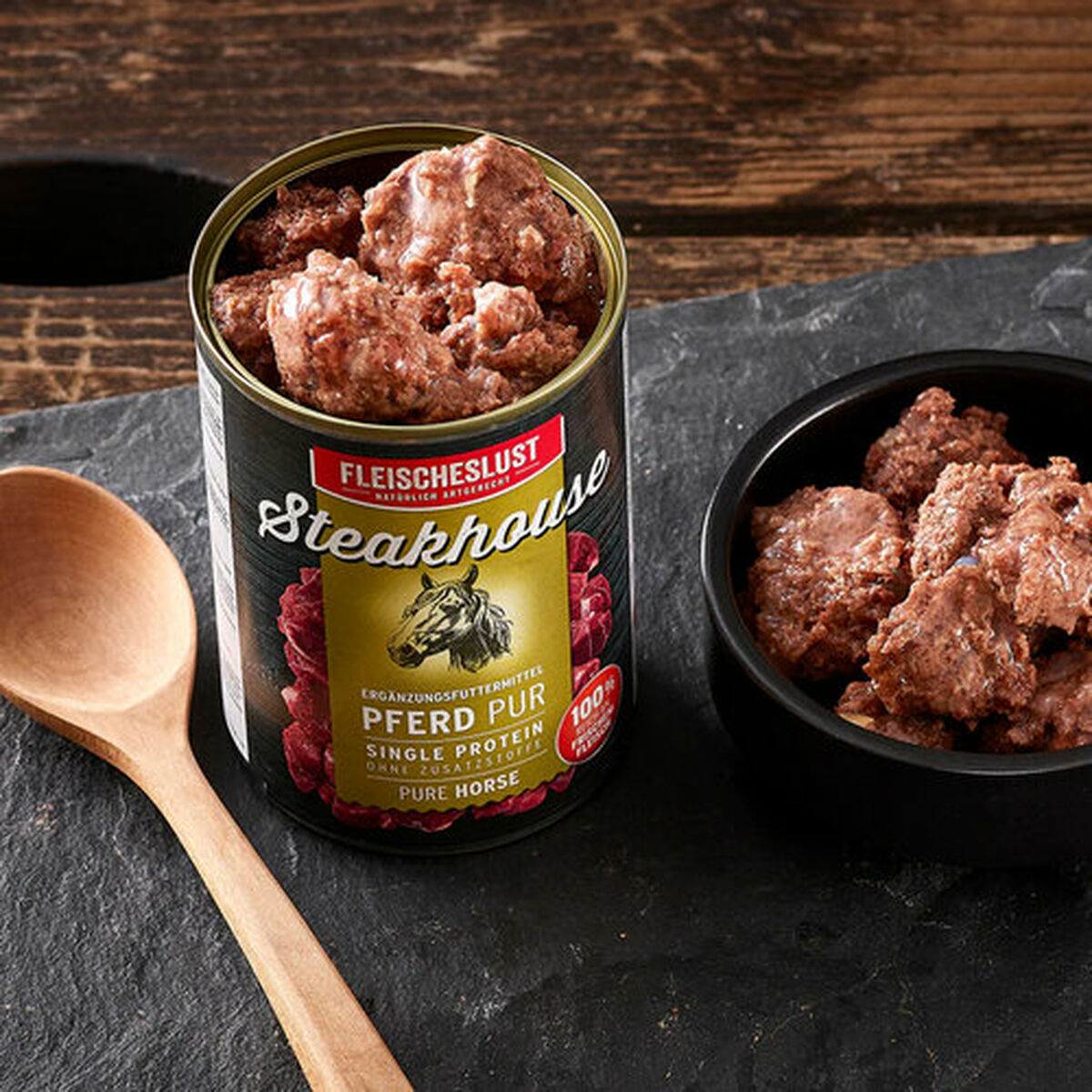 Wet food Fleischeslust Pure 400 gr, view 4