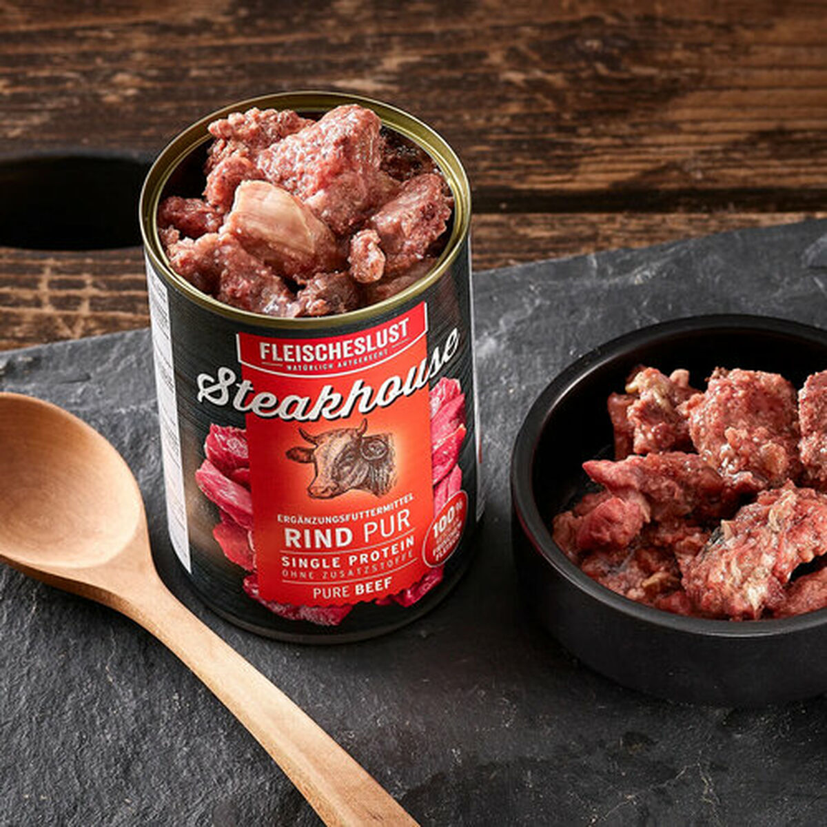 Wet food Fleischeslust Pure 800 gr Veal, view 4