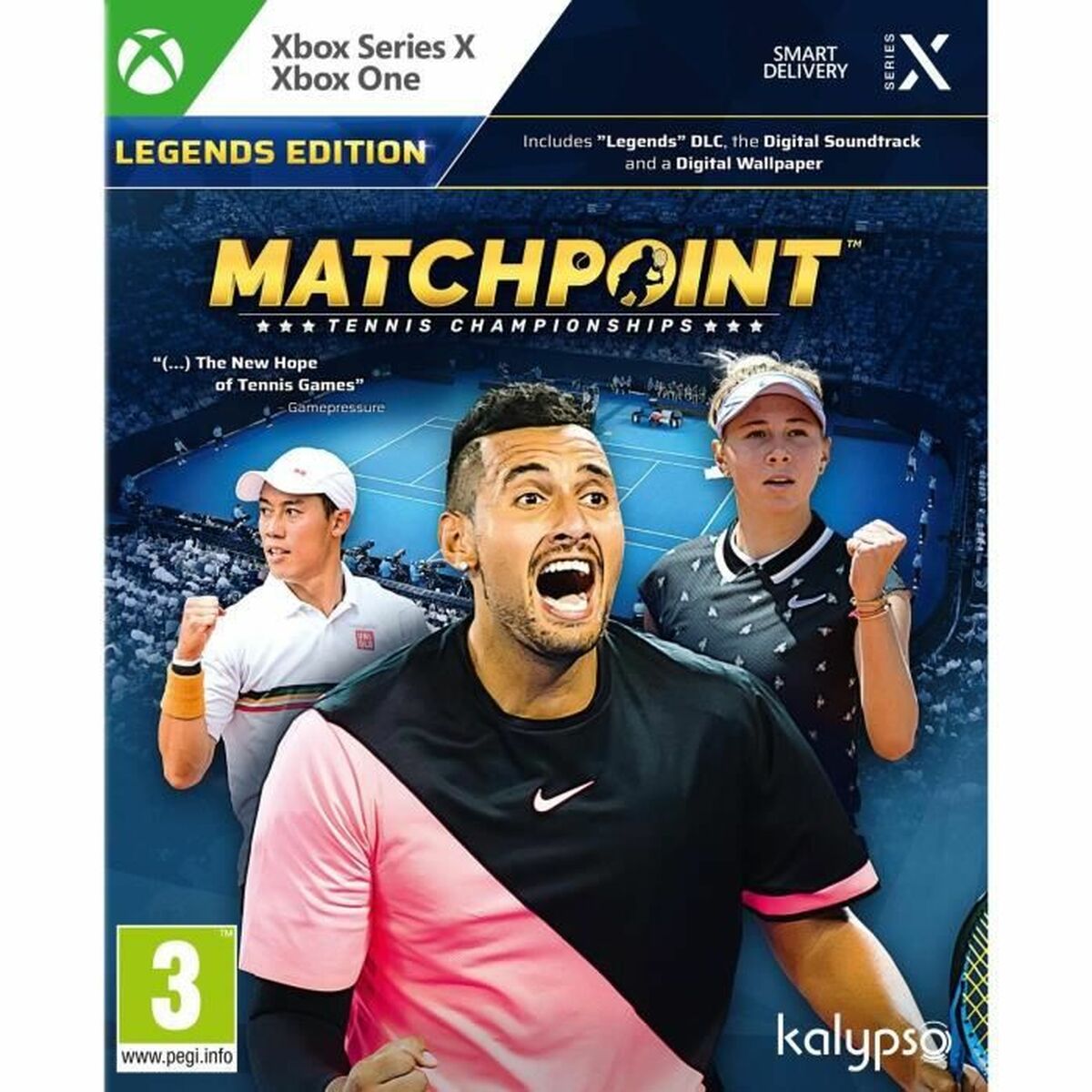 Jeu vidéo Xbox One KOCH MEDIA Matchpoint - Tennis Championships Legends