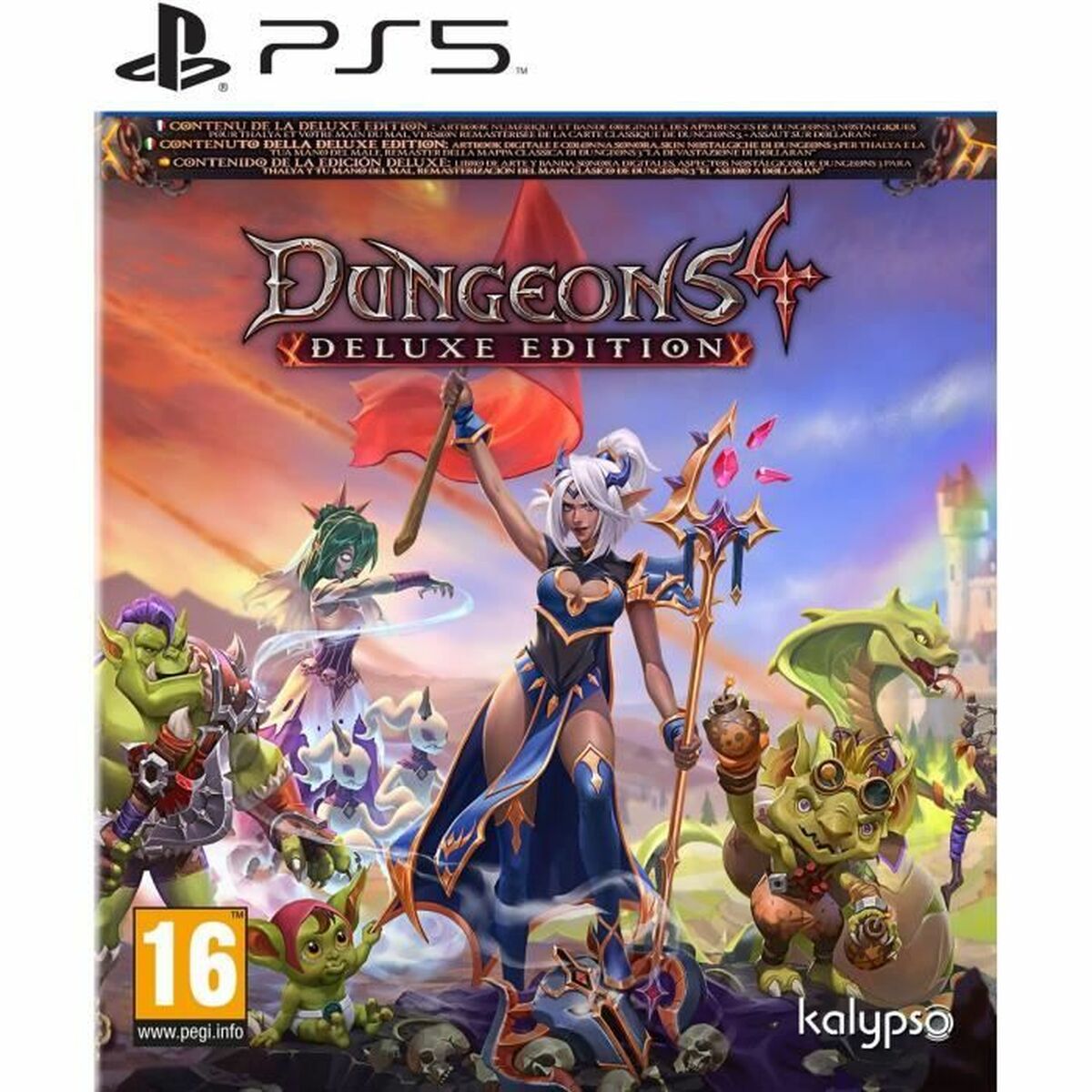 Jeu vidéo PlayStation 5 Microids Dungeons 4 Deluxe edition (FR)