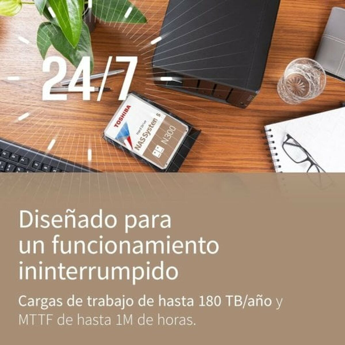 Picture of Hard Drive Toshiba HDWG51JUZSVA 18 TB 3,5" HDD