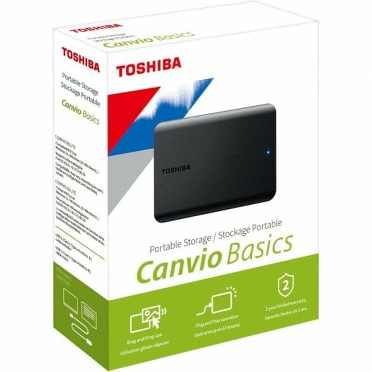 Picture of External Hard Drive Toshiba HDTB520EK3AA Black