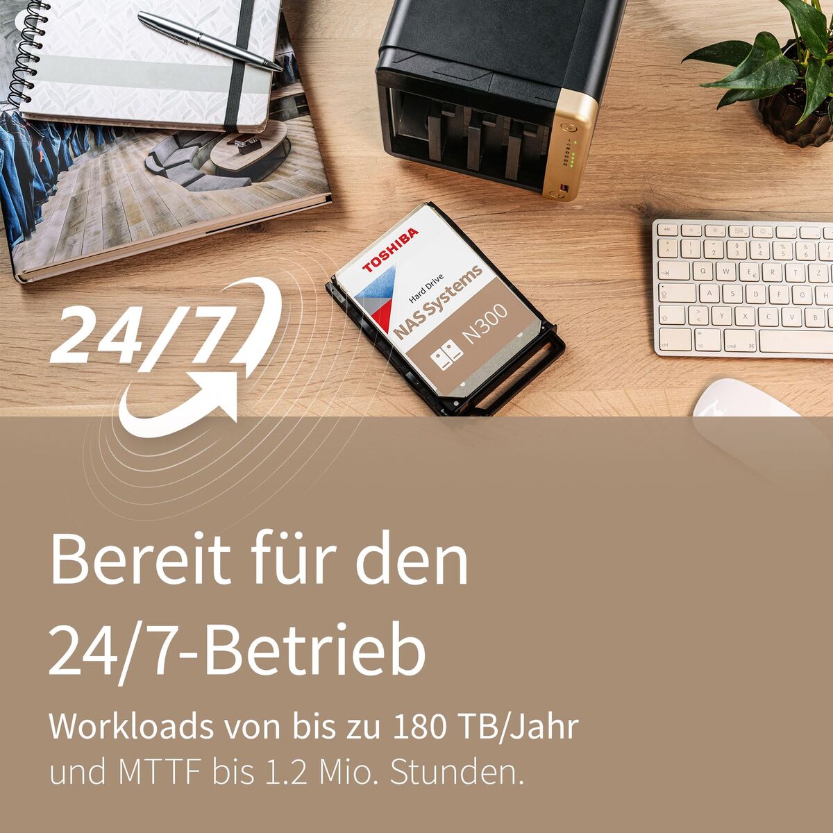 Afbeeldingen van Hard Drive Toshiba HDWG51EUZSVA 3,5" 14 TB