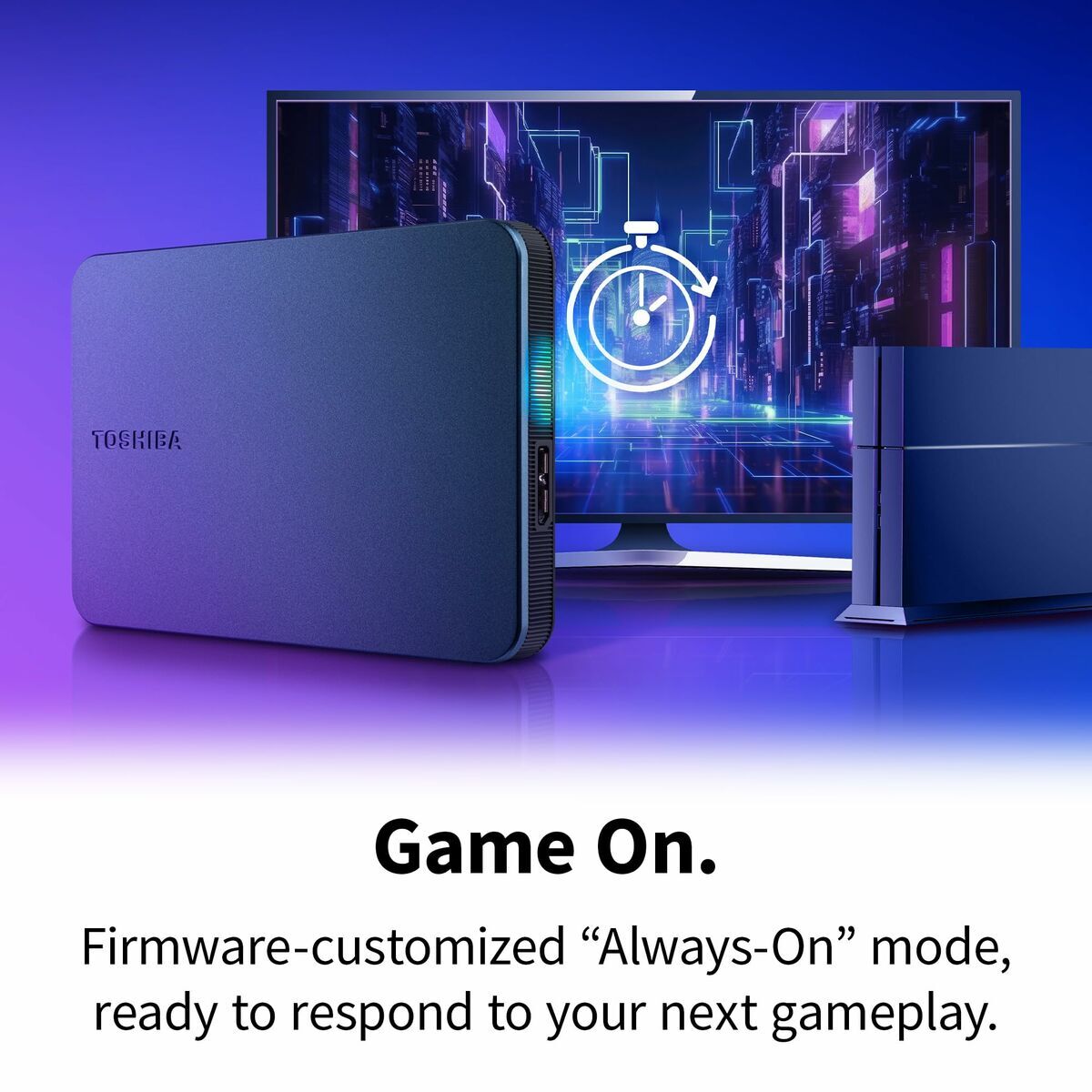 Obrazek External Hard Drive Toshiba HDTX220EK3AA Black 2 TB HDD Shell HDD