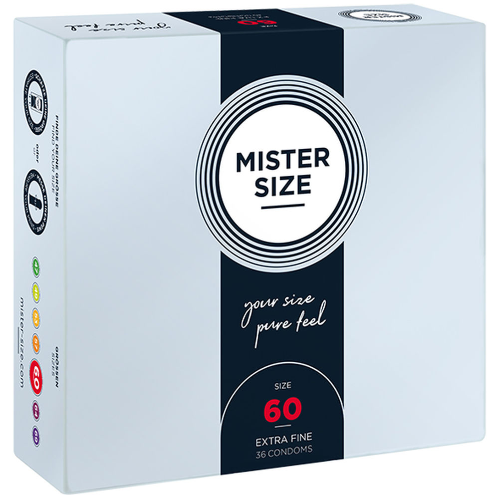 Kondomer Mister Size Ø 6 cm (36 pcs)