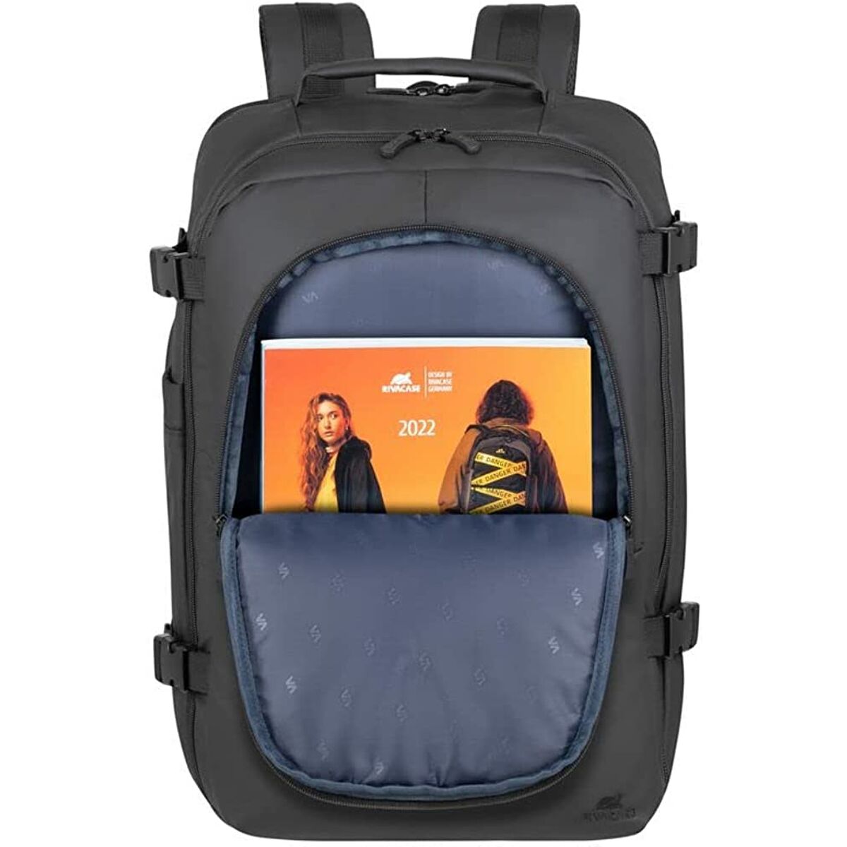 Afbeeldingen van Laptop Case Rivacase Tegel ECO Black 15,6"