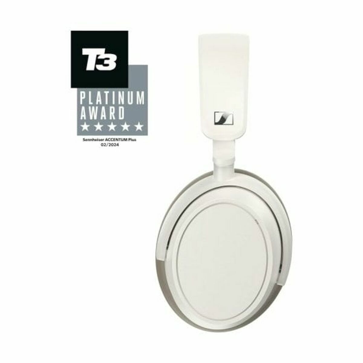 Afbeeldingen van Headphones with Microphone Sennheiser AccentumPlus White