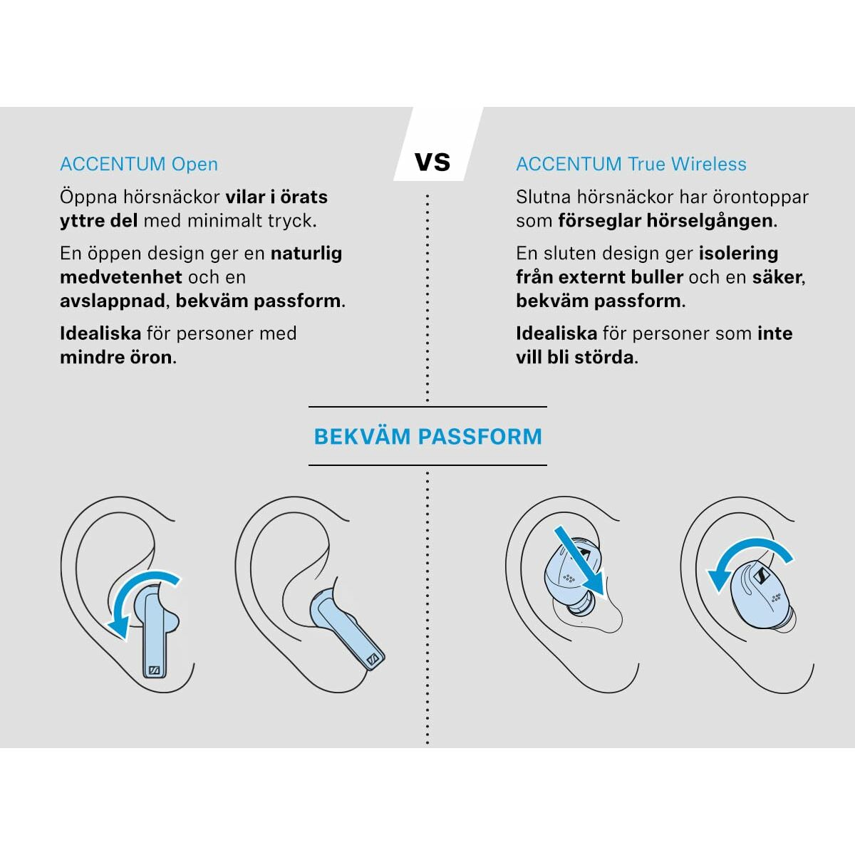 Picture of Headphones Sennheiser SV700430 Black