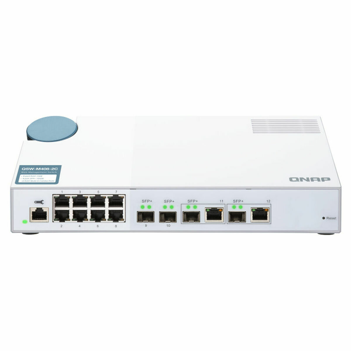 Picture of Switch Qnap QSW-M408-2C 1 Gbps RJ-45 SFP+