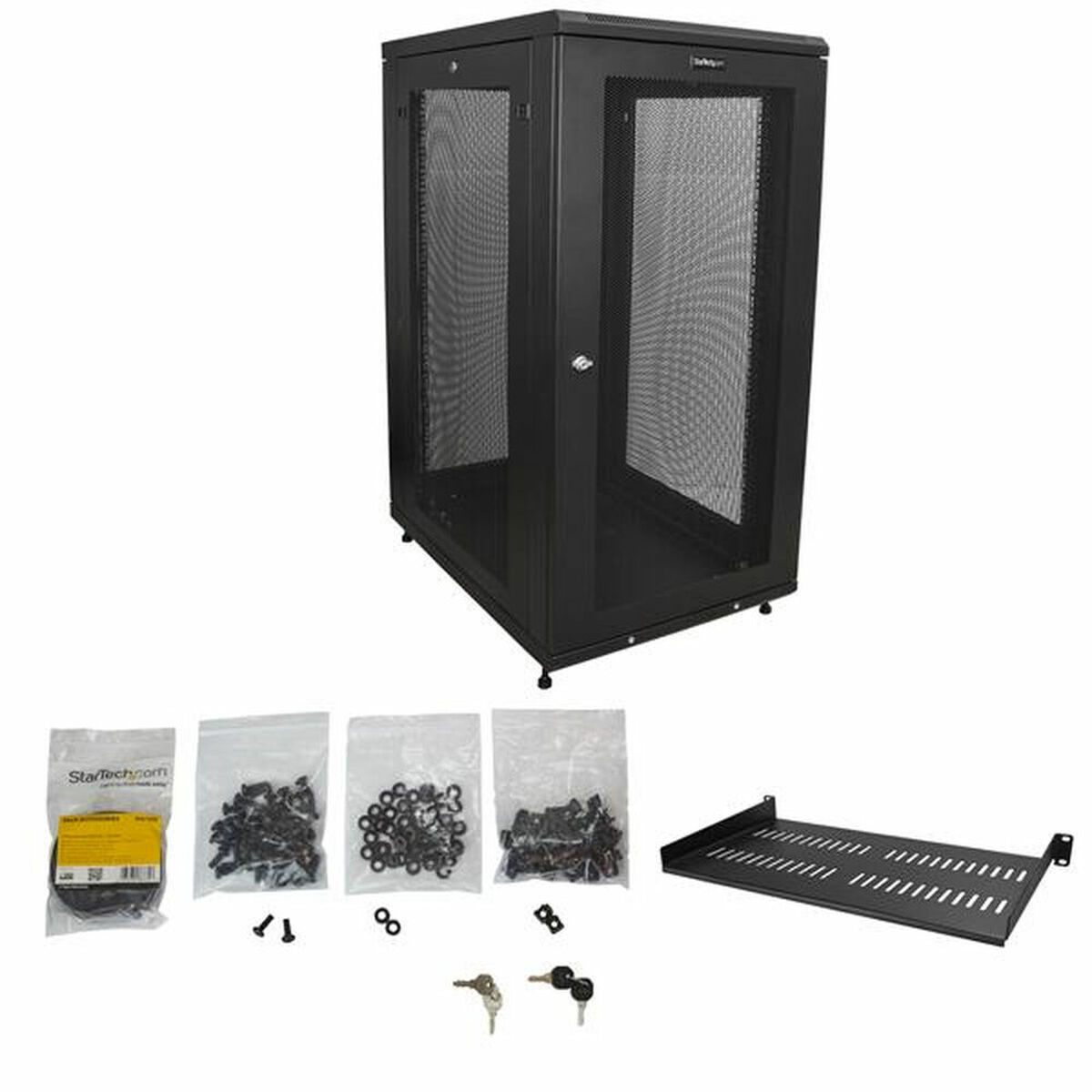 Bild von Wall-mounted Rack Cabinet Startech RK2433BKM (Refurbished C)