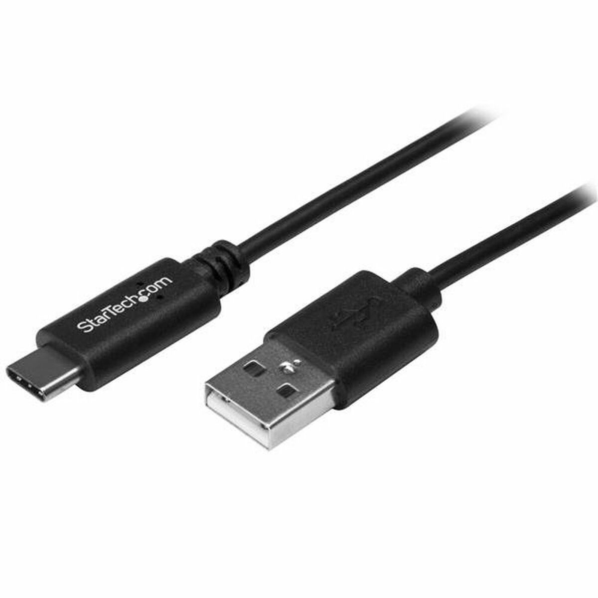 USB A til USB C-kabel Startech USB2AC2M10PK         Sort