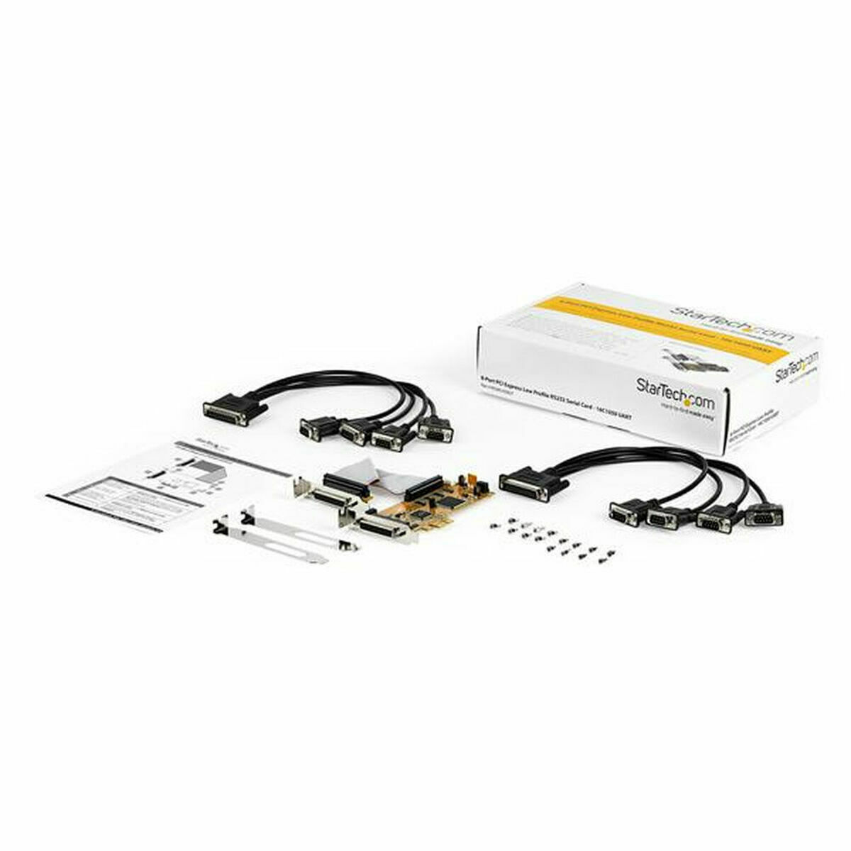 Afbeeldingen van PCI Card Startech PEX8S1050LP RS-232