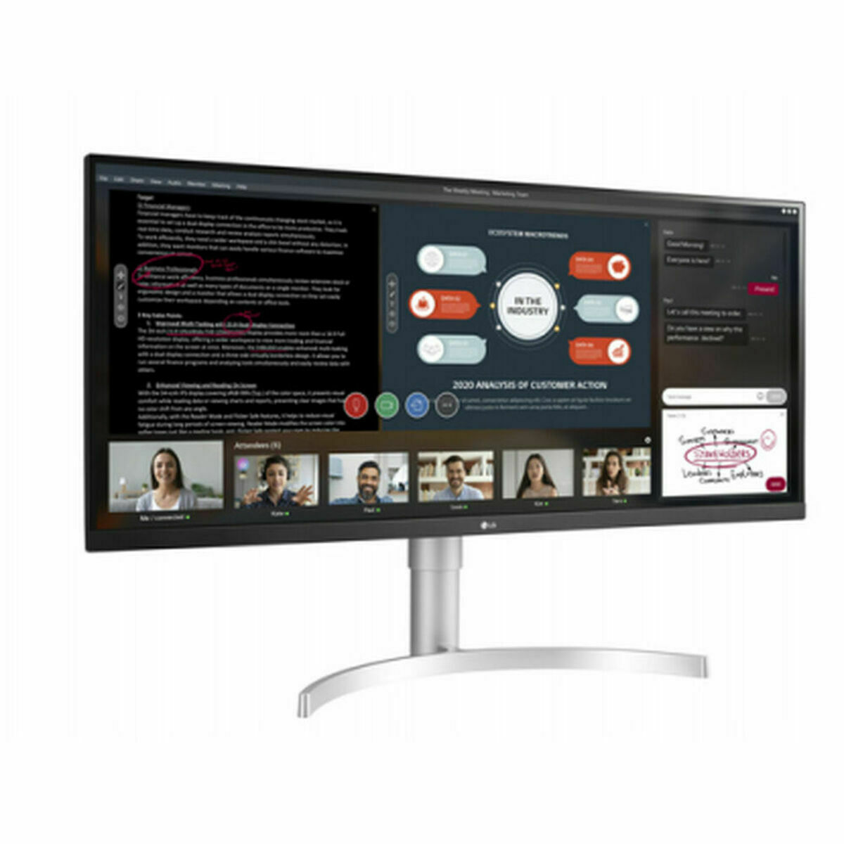 Monitor LG 34BN670P-B 34" LED IPS LCD AMD FreeSync Flicker free