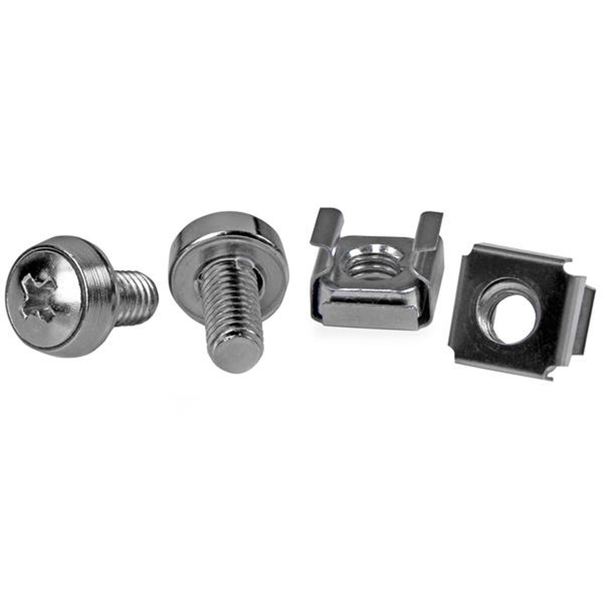 Afbeeldingen van Holder Startech CABSCREWM6 Silver Stainless steel (50 Units)