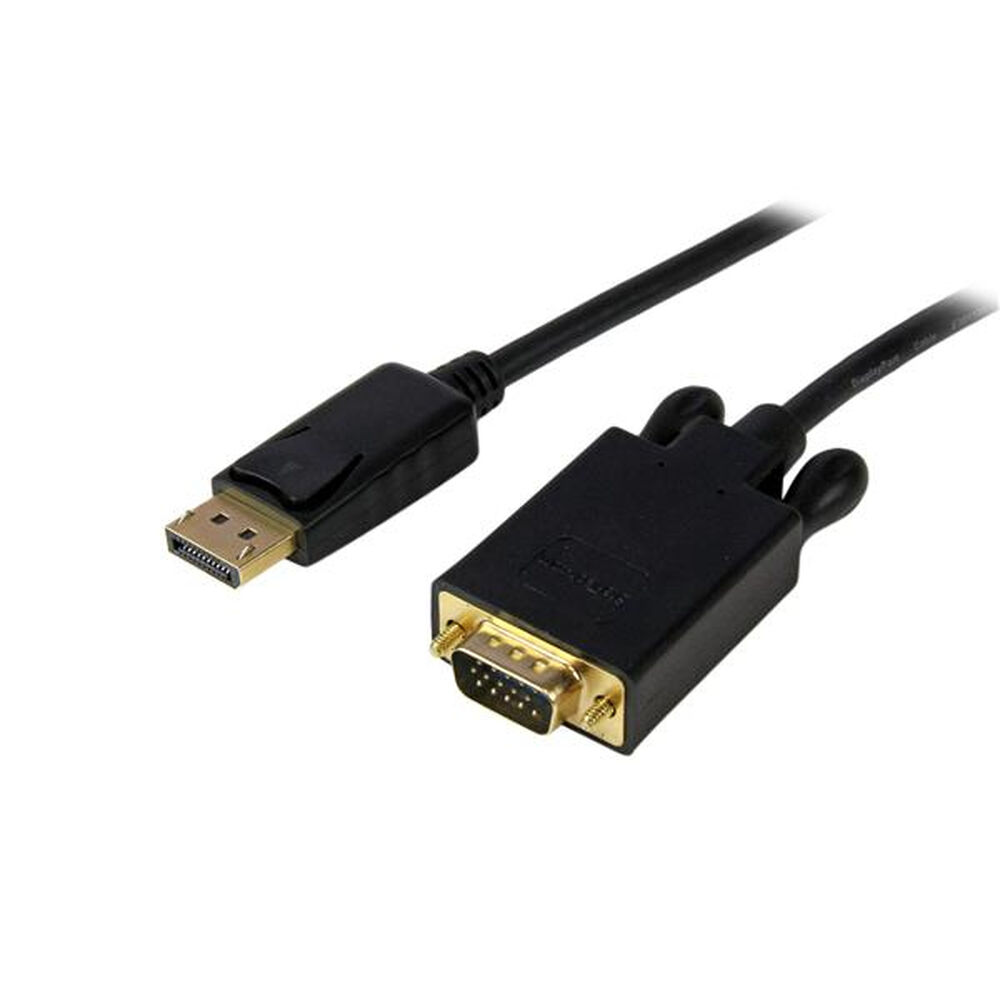 DisplayPort to VGA adapter Startech DP2VGAMM10B          3 m Black