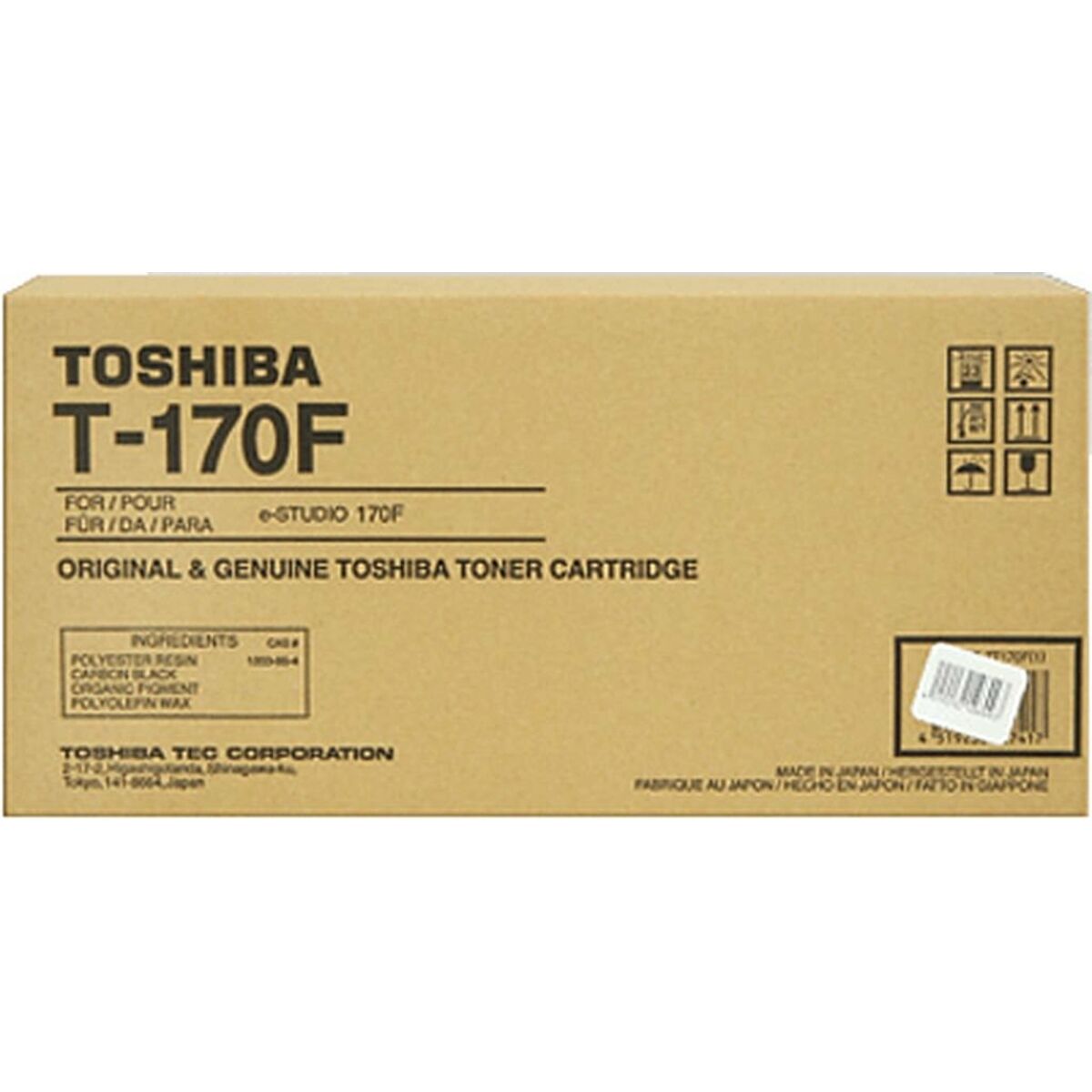 Picture of Original Toner Toshiba E-STUDIO 170F Black