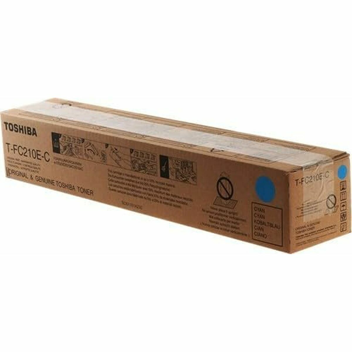 Image secondaire de Toner original Toshiba e-STUDIO2510AC Bleu Cyan