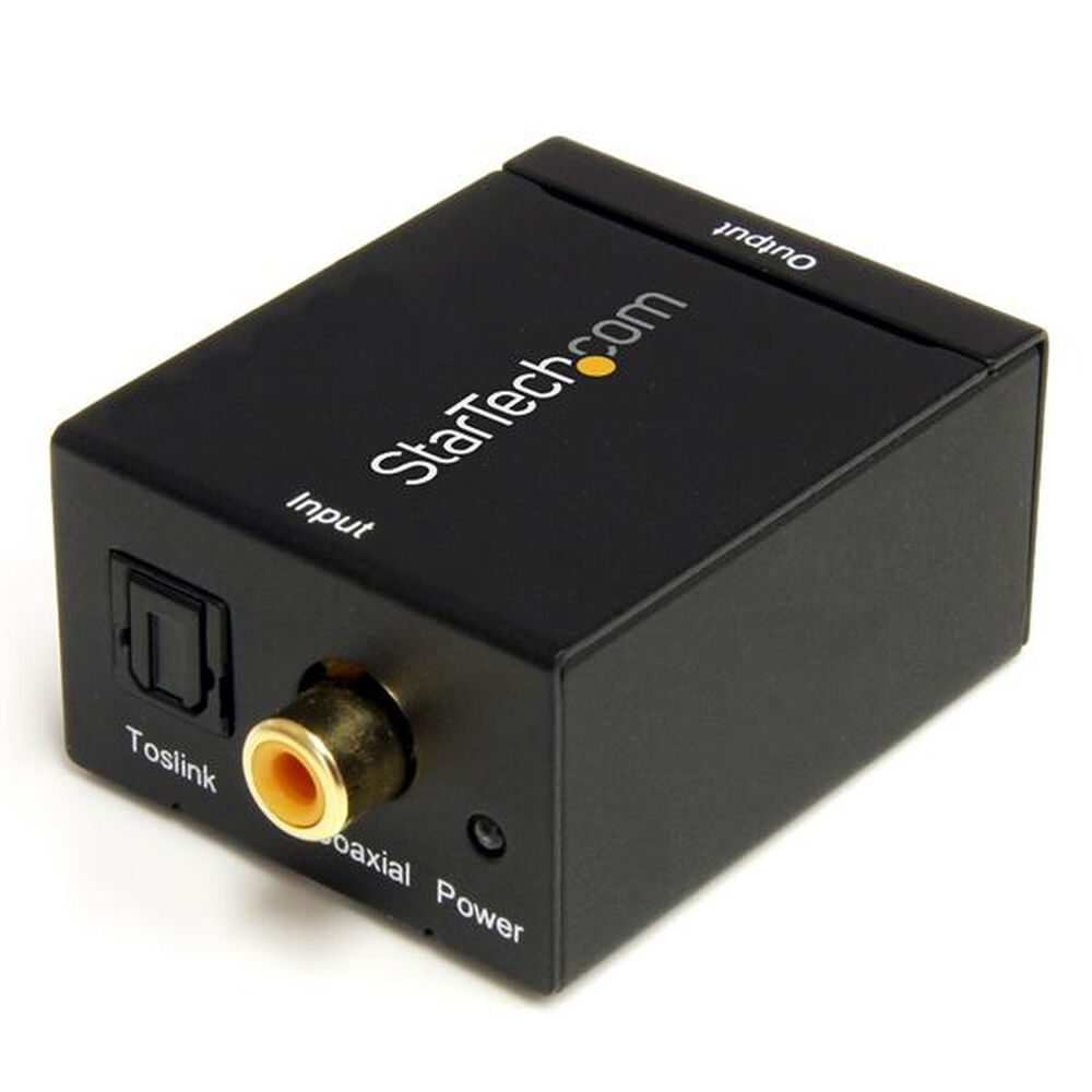 Convertisseur/Adaptateur Startech SPDIF2AA             Audio Noir