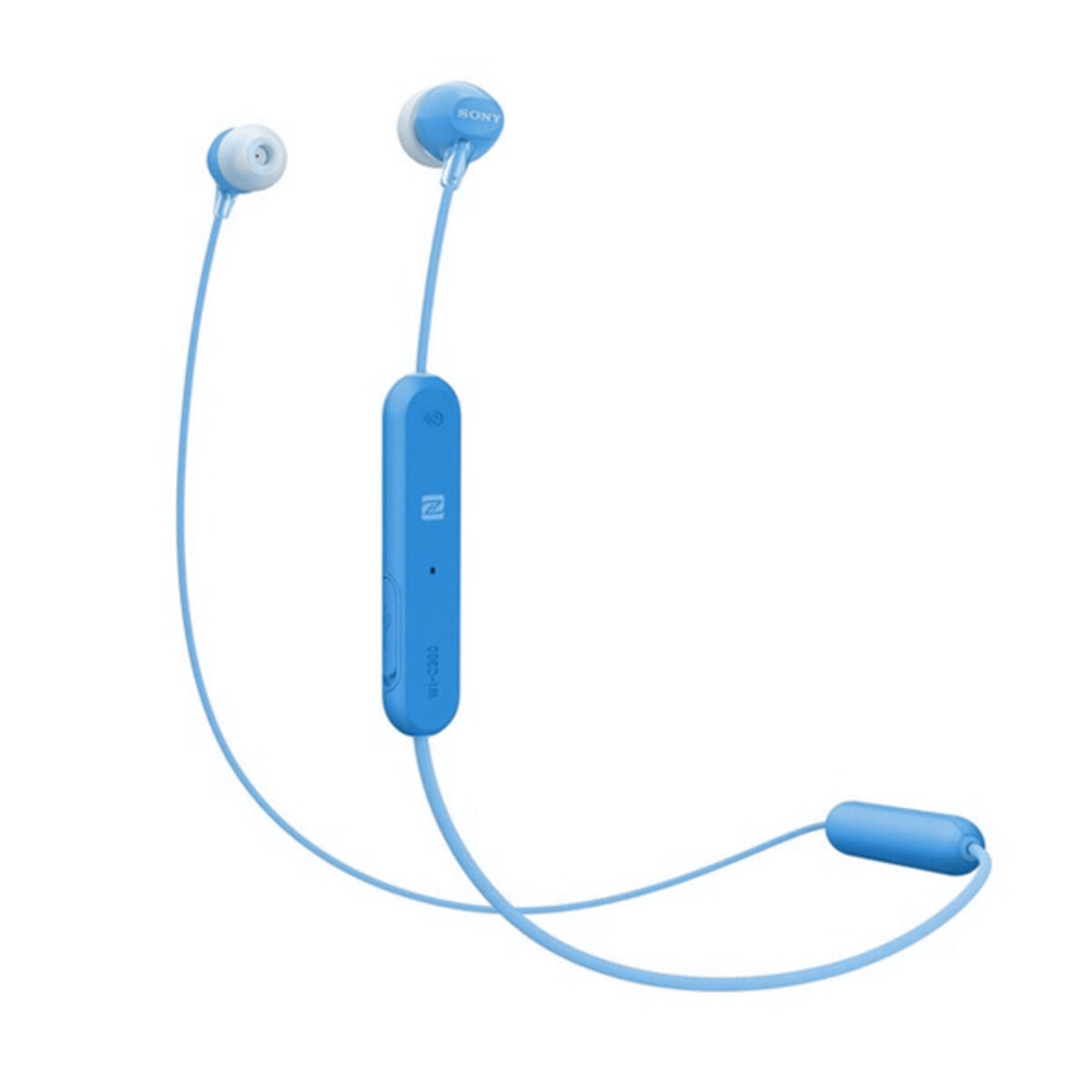 Bluetooth Headphones Sony WI-C300 USB Blue