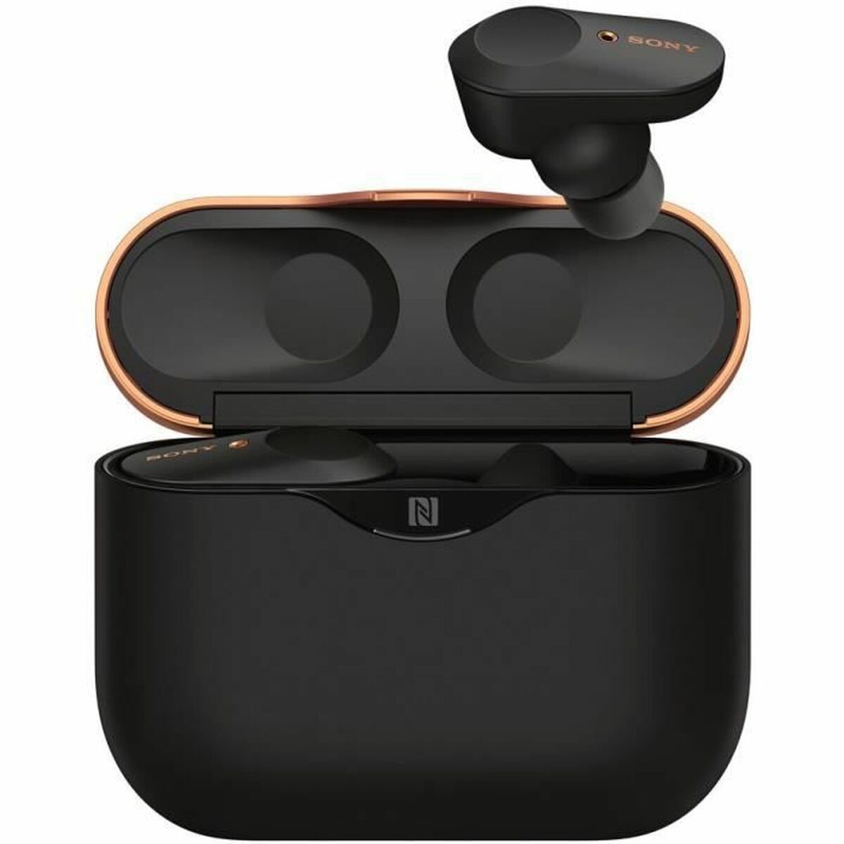 Bluetooth Headset with Microphone Sony WF-1000XM3 Black