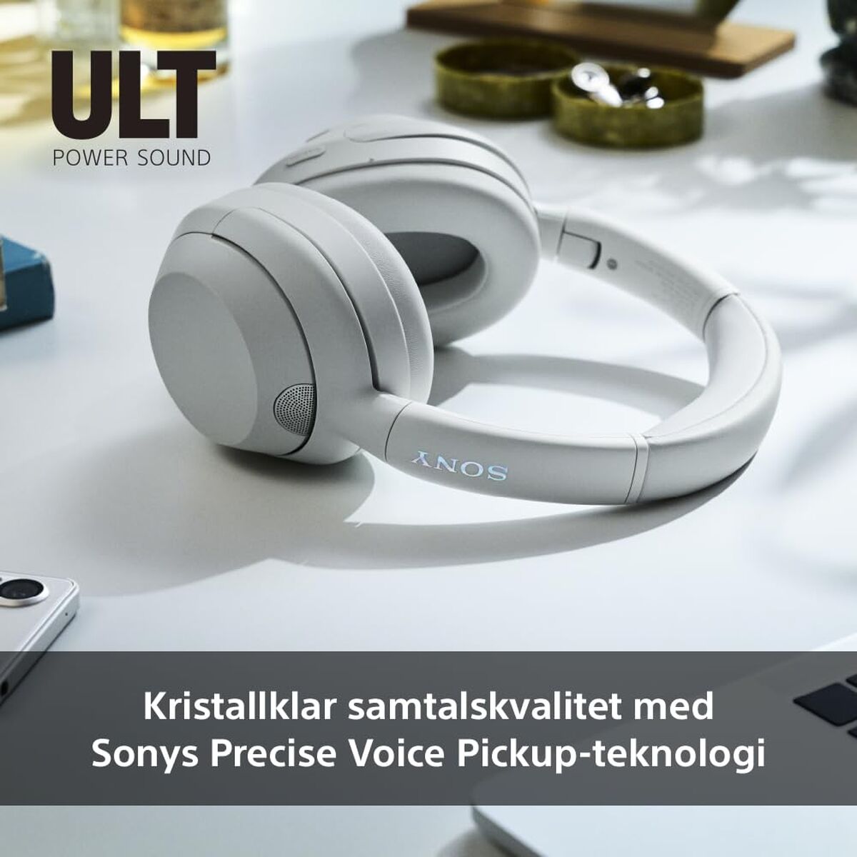 Headphones Sony WHULT900NW White