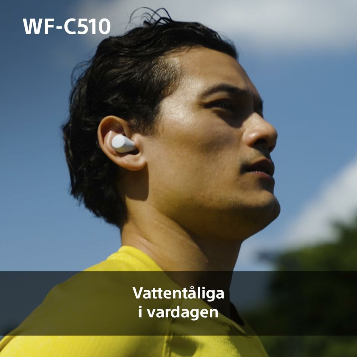 Bild von Bluetooth Headphones Sony WF-C510 White