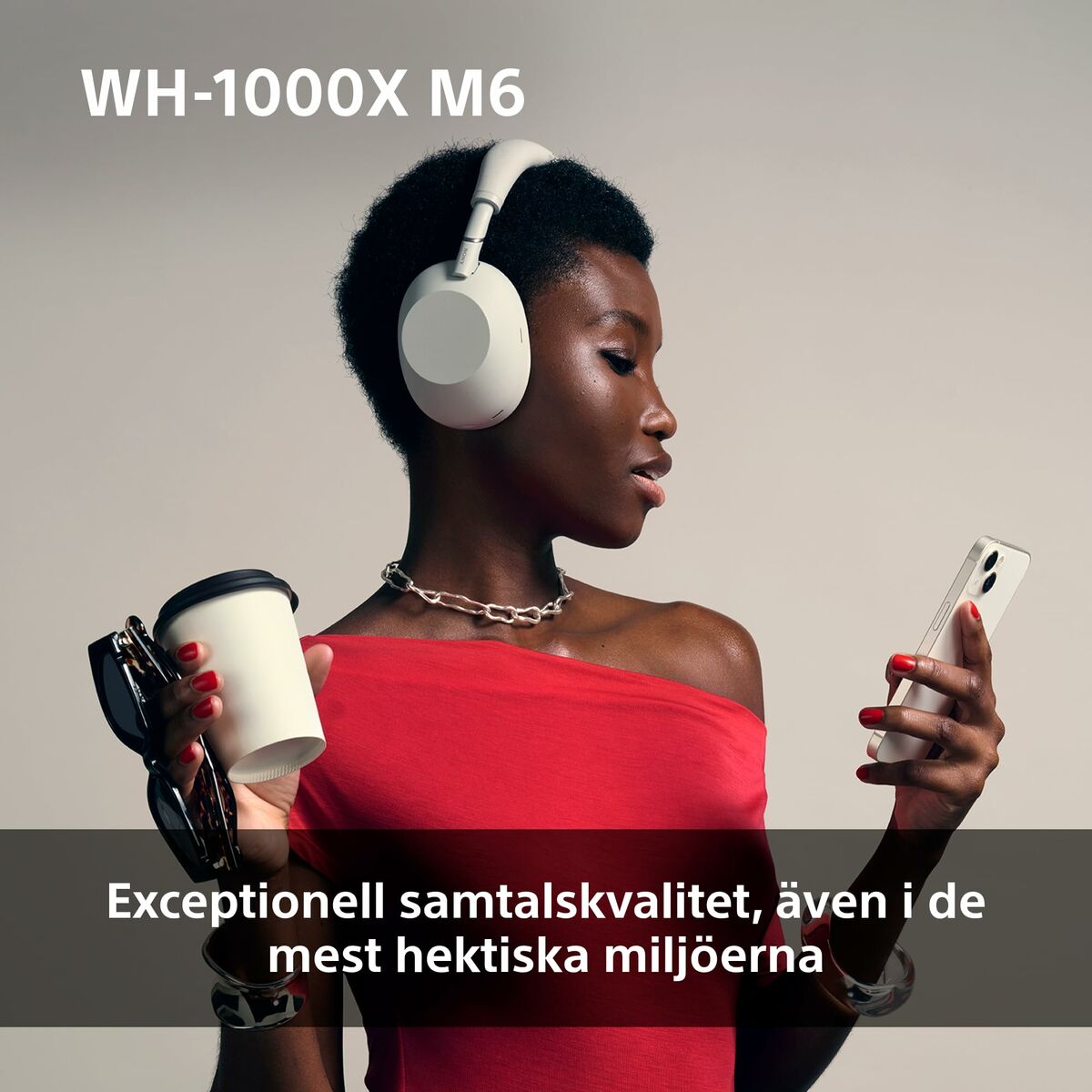 Bluetooth Headphones Sony WH1000XM6L.CE7 Blue Black Midnight Blue