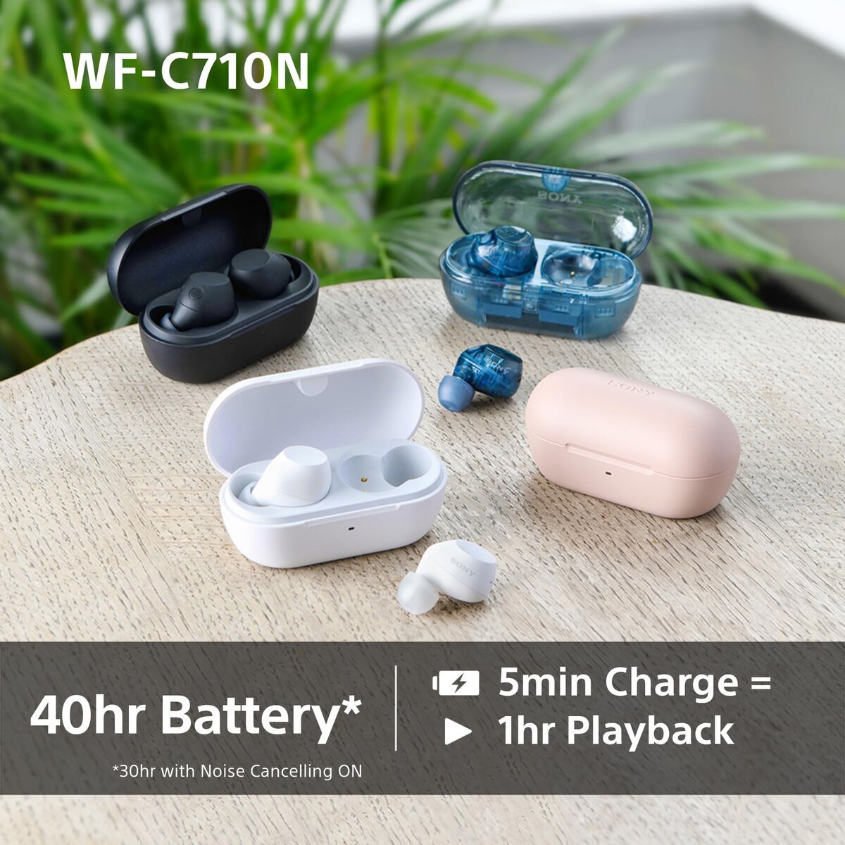 Headphones Sony WFC710NP TW Pink