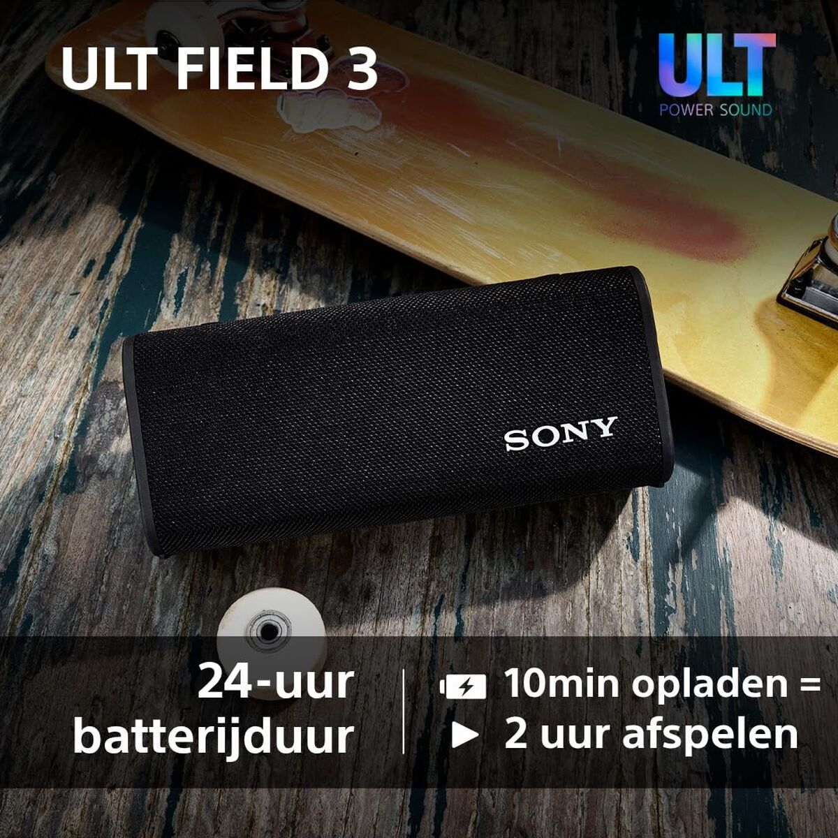 Portable Bluetooth Speakers Sony SRSULT30B.CE7 Black