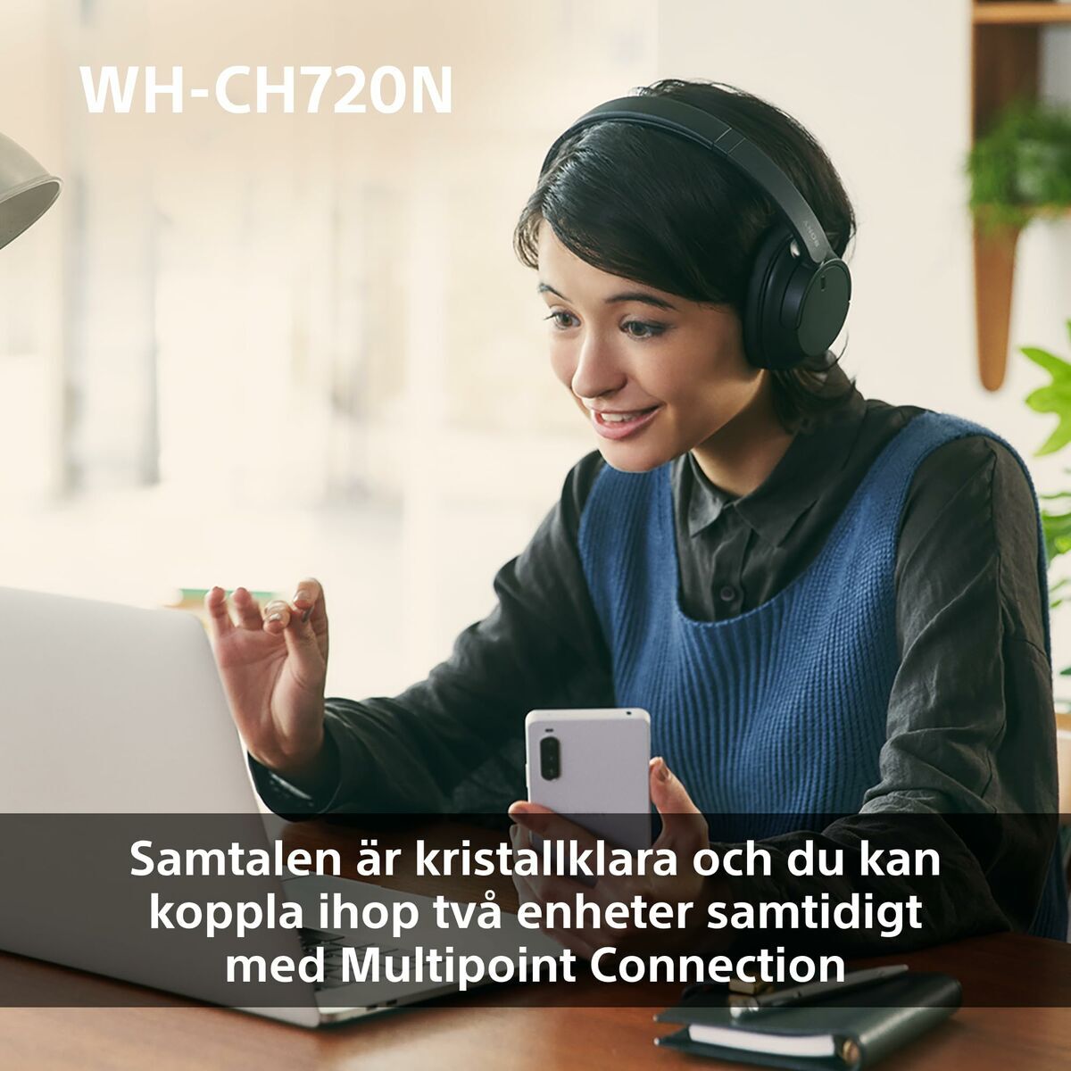 Ausinės Sony WHCH720NP     *