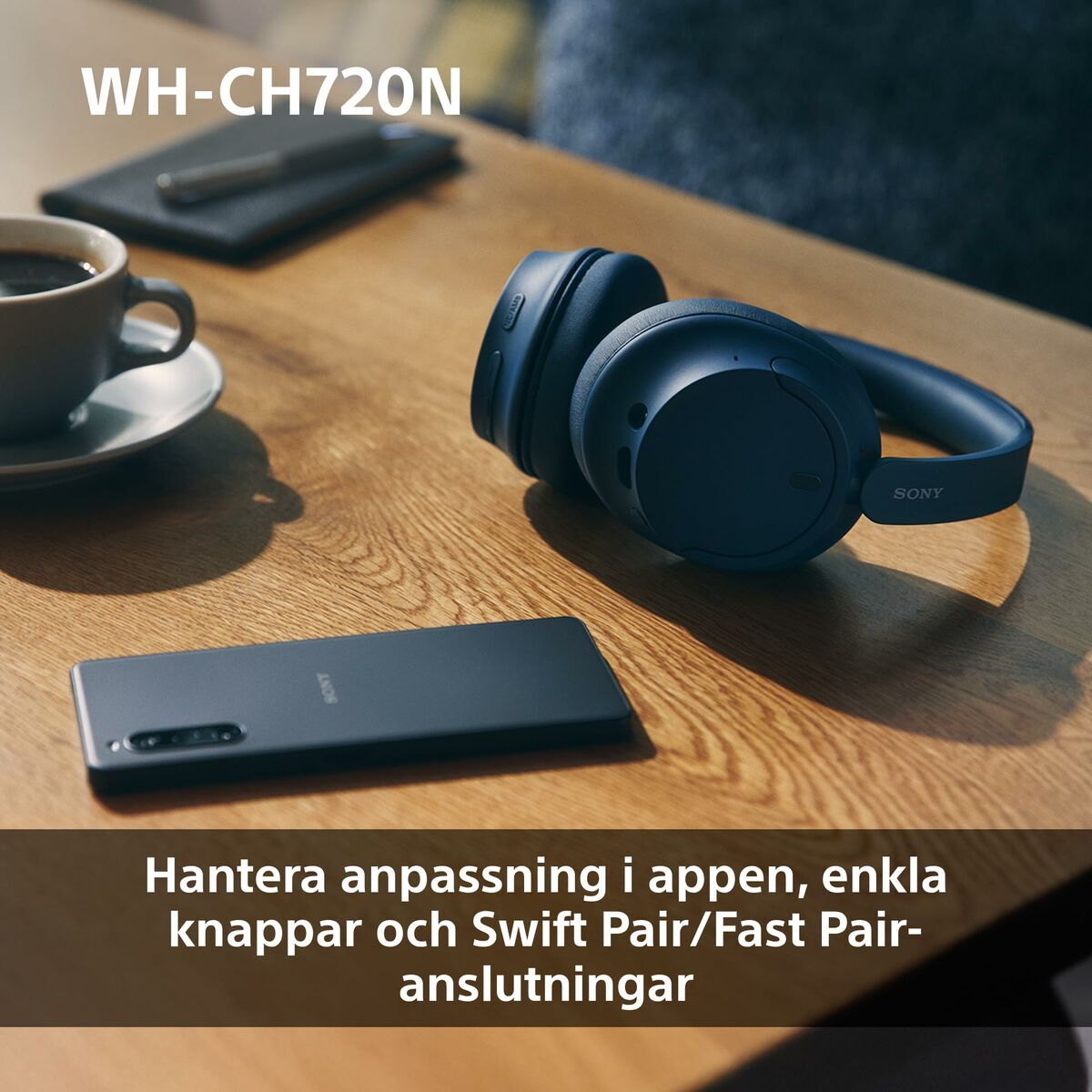 Ausinės Sony WHCH720NP     *