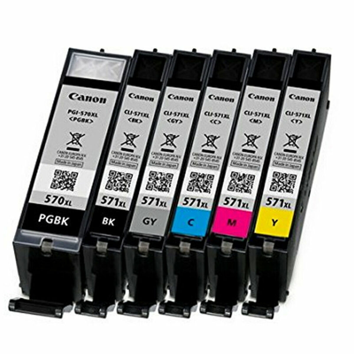 Picture of Compatible Ink Cartridge Canon CLI-571MG XL Magenta Black