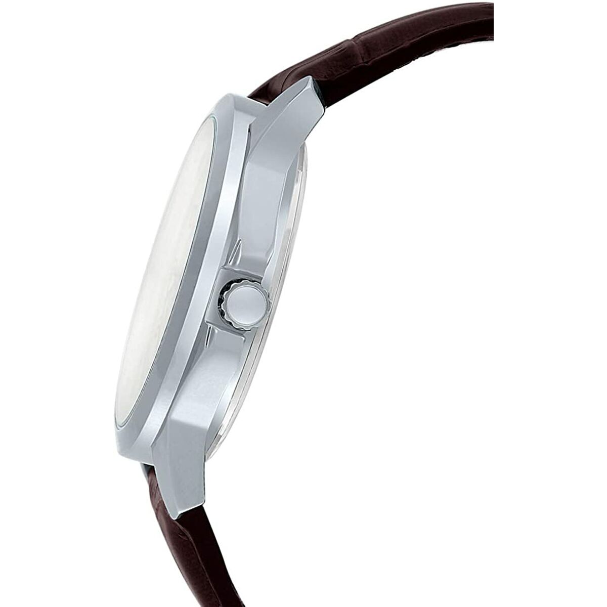 Zegarek Męski Casio MULTIFUNCTION SILVER, LEATHER (Ø 41,5 mm)