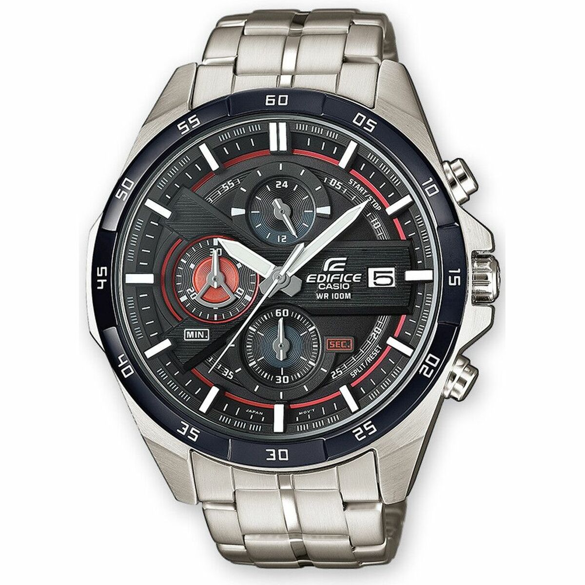Ανδρικά Ρολόγια Casio 556DB-1AVUEF Μαύρο Ασημί