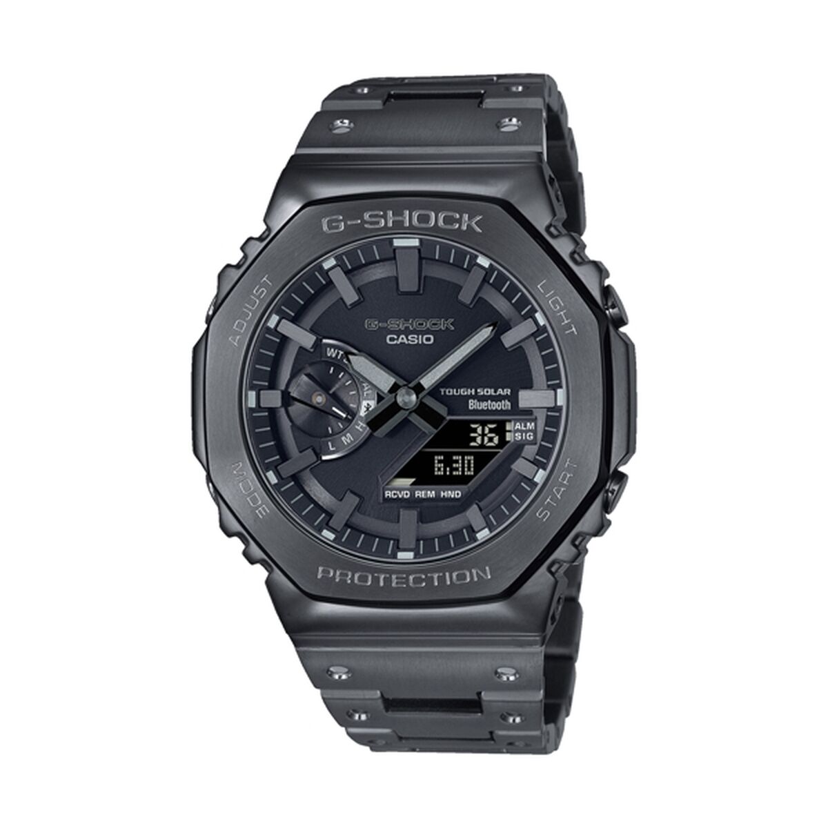 Ανδρικά Ρολόγια Casio OAK BLACK METAL (Ø 44 mm)
