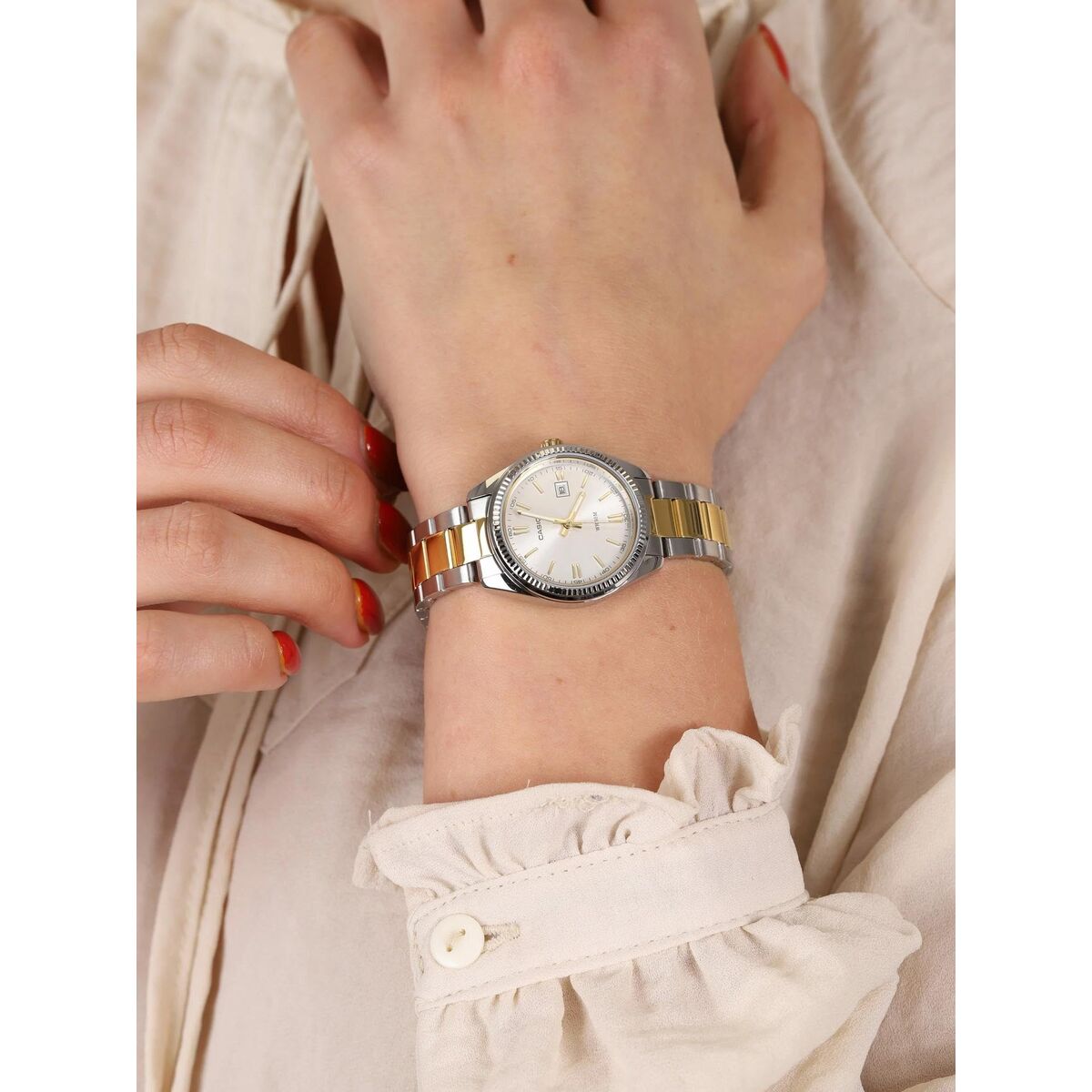 Horloge Dames Casio LTP1302PSG7AV (Ø 34,5 mm)