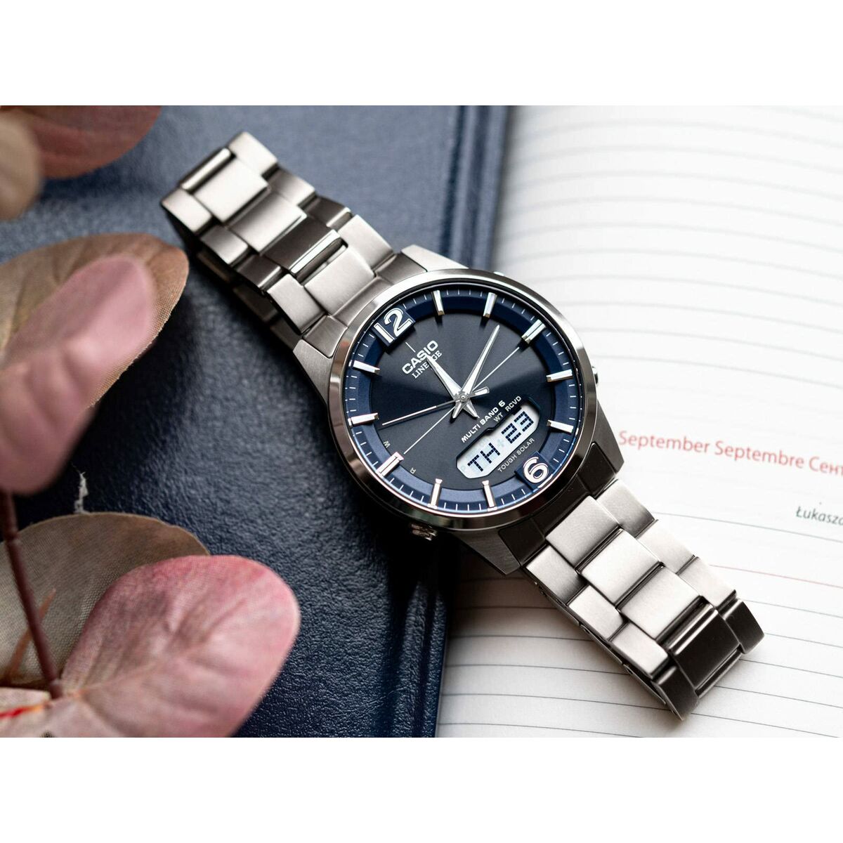 Zegarek Męski Casio Srebrzysty (Ø 40 mm)