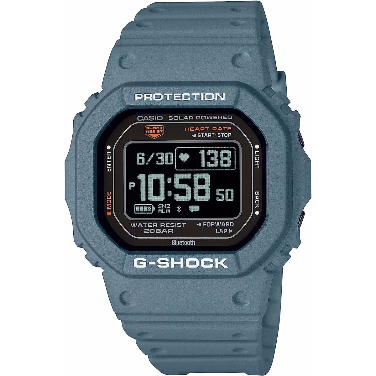 Ανδρικά Ρολόγια Casio G-SQUAD SMARTWATCH POLARTM (Ø 44,5 mm)