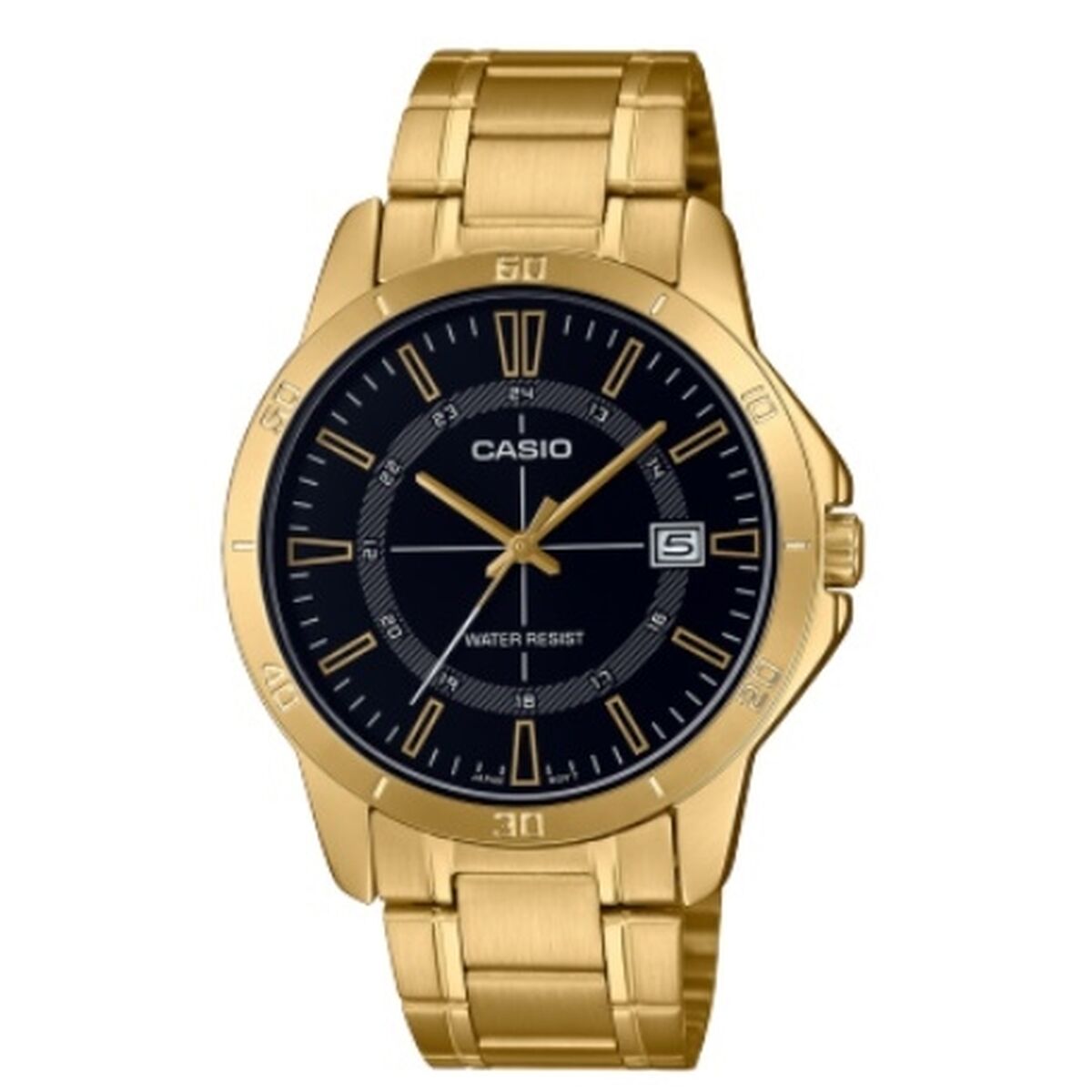 Ανδρικά Ρολόγια Casio CASUAL DATE GOLD - BLACK (Ø 41,5 mm)