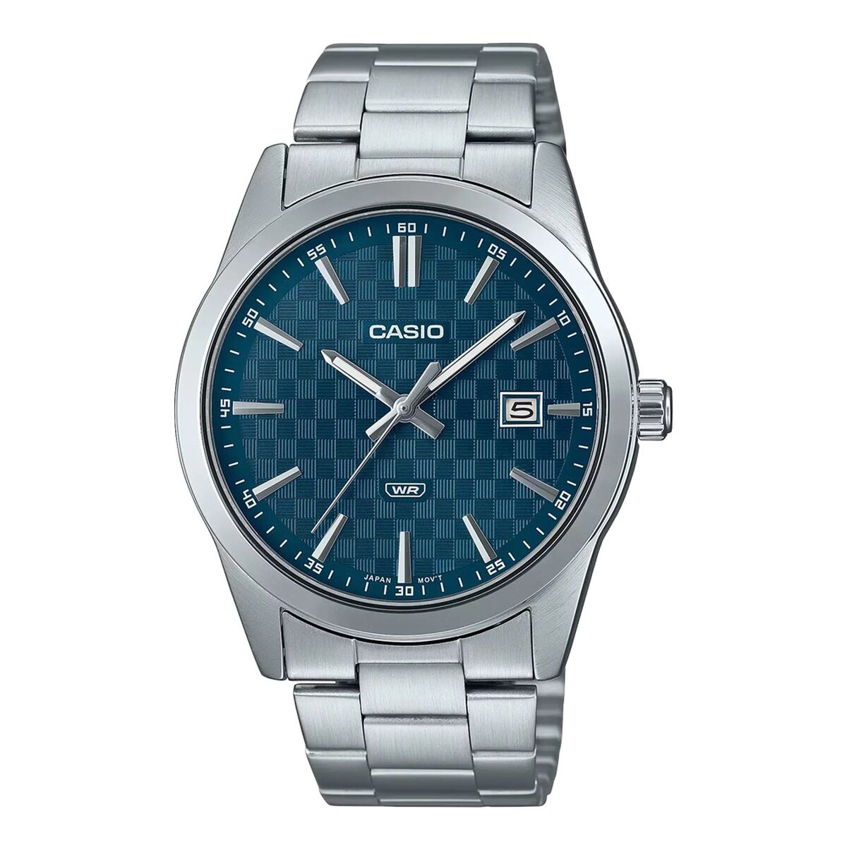 Ανδρικά Ρολόγια Casio DATE CARBON LOOK DIAL - PETROL BLUE (Ø 41 mm)