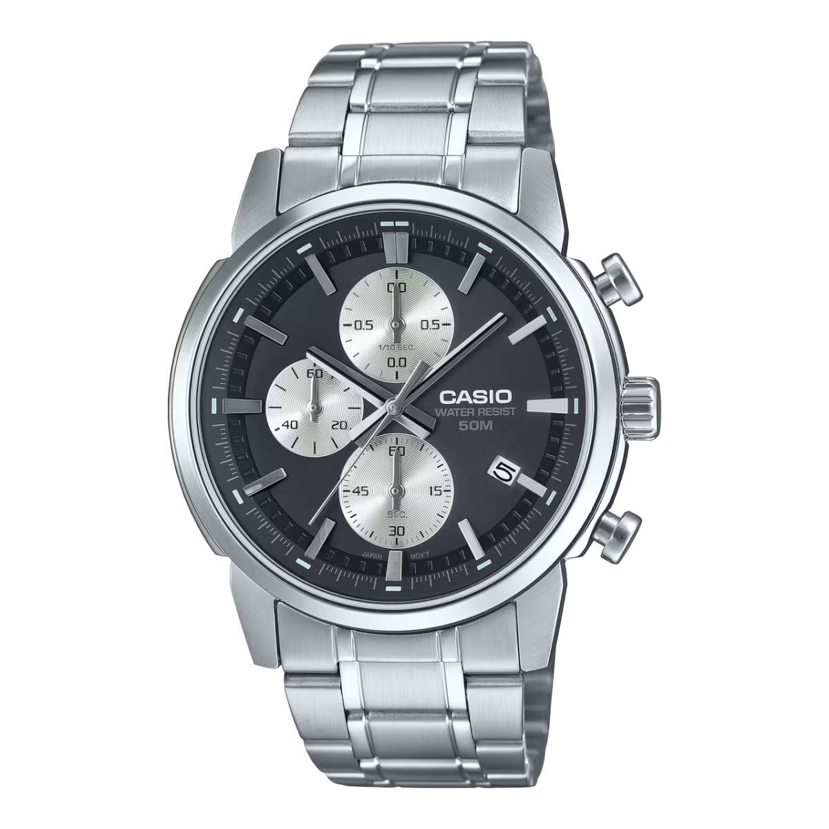 Horloge Heren Casio MTP-E510D-1A2VDF Zilverkleurig (Ø 42 mm)