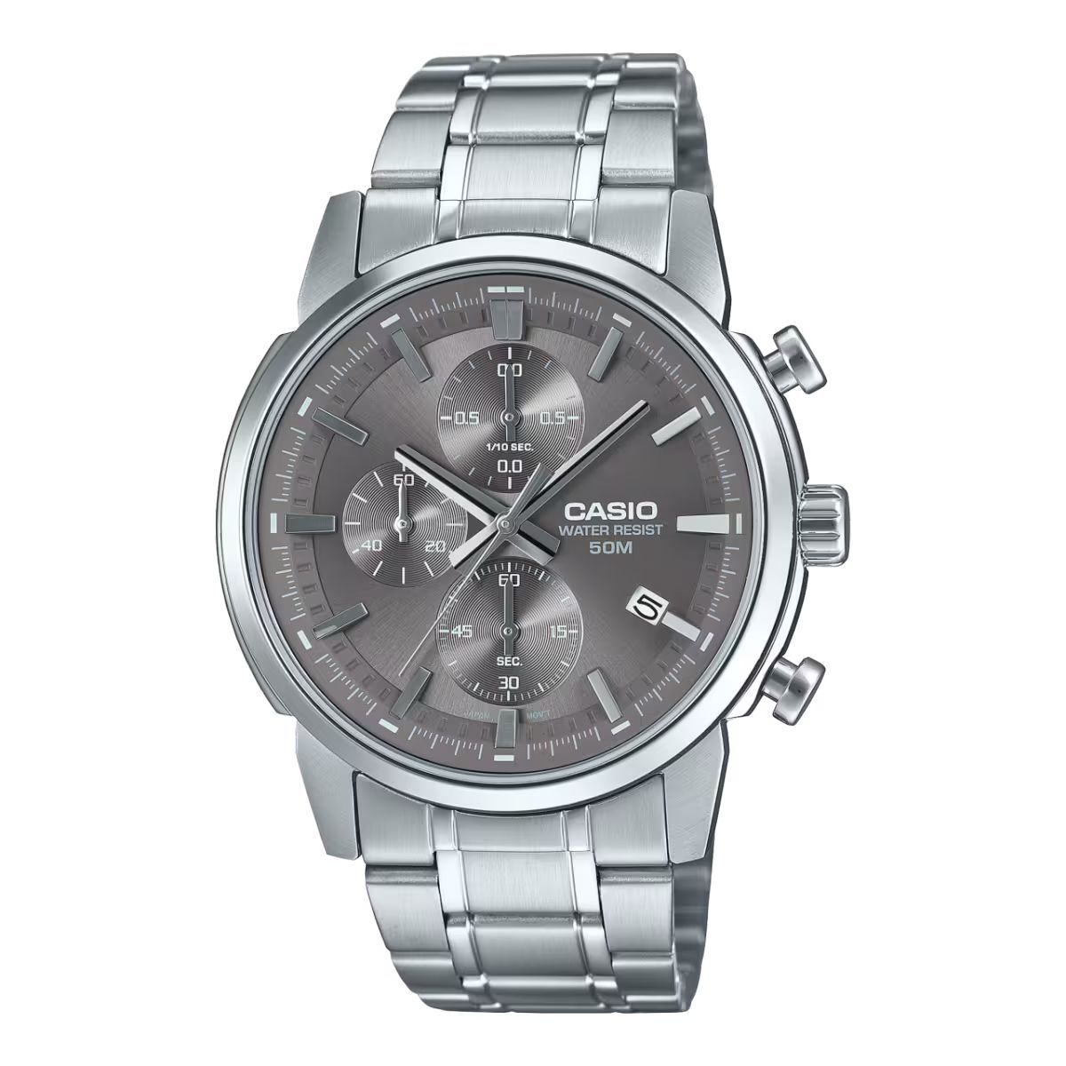 Horloge Heren Casio MTP-E510D-8AVDF Zilverkleurig (Ø 42 mm)