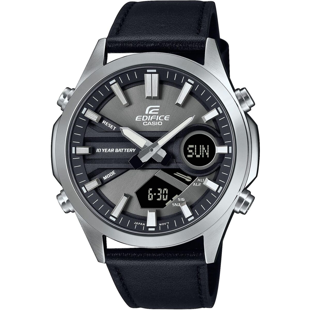 Horloge Heren Casio EFV-C120L-8AEF Zilverkleurig (Ø 45,5 mm)