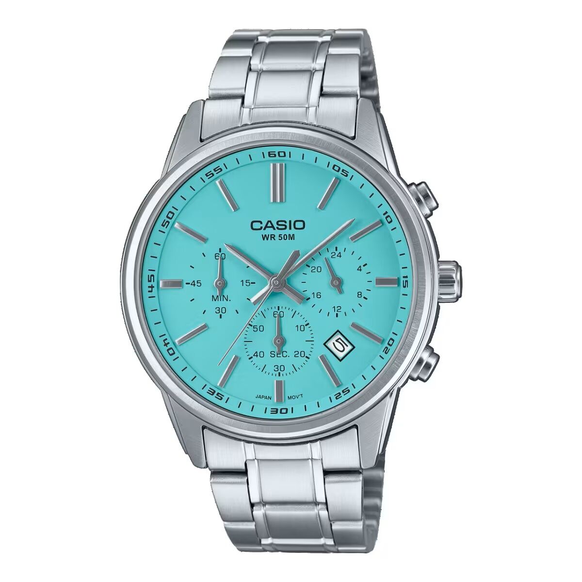 Montre Homme Casio CHRONO DATE - AQUA GREEN