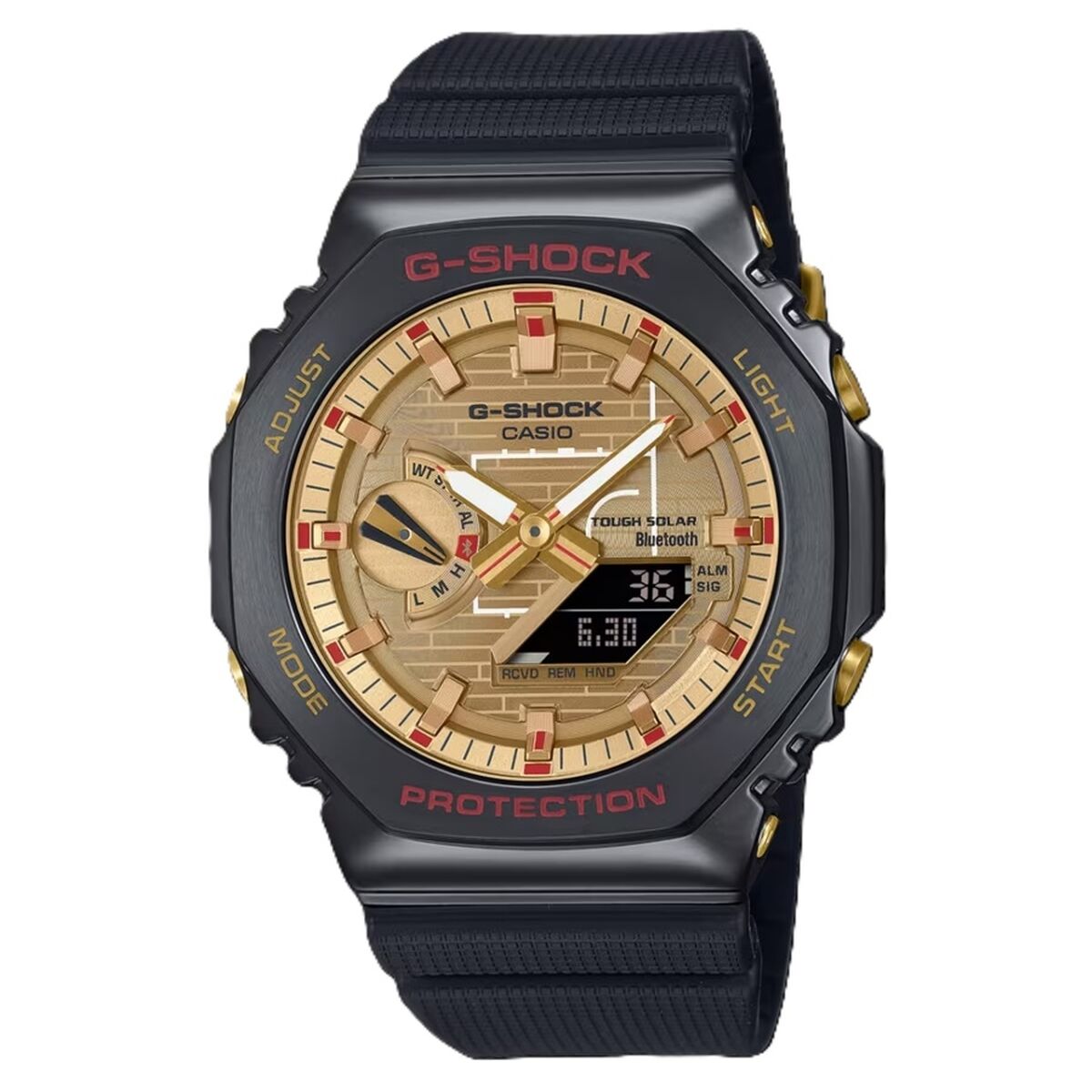 Herre Casio G-Shock OAK TOUGH SOLAR BLUETOOTH Ur i Sort